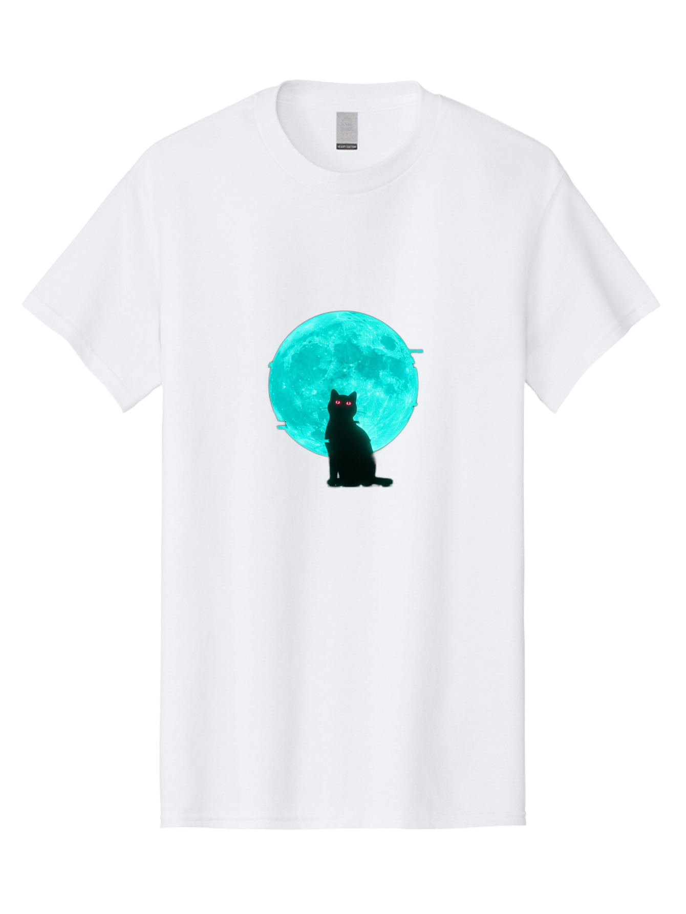 Cat-And-Moon-3 Men'S Graphic Tee, 100% Cotton, Comfortable Casual Summer Wear, Machine Washable, Vintage Camera, Old Camera, Antique Camera, Black Camera, Classic Photography, Photography Equipment, Nostalgic Device, Film Camera, Camera Art Bai625 7