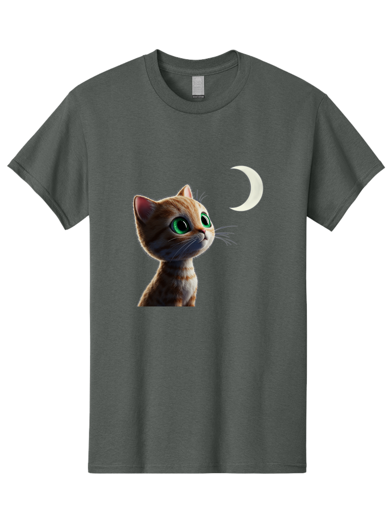 Cat-Gazing-At-Crescent-Moon Men'S Graphic Tee, 100% Cotton, Comfortable Casual Summer Wear, Machine Washable, Vintage Camera, Old Camera, Antique Camera, Black Camera, Classic Photography, Photography Equipment, Nostalgic Device, Film Camera, Bai628 11