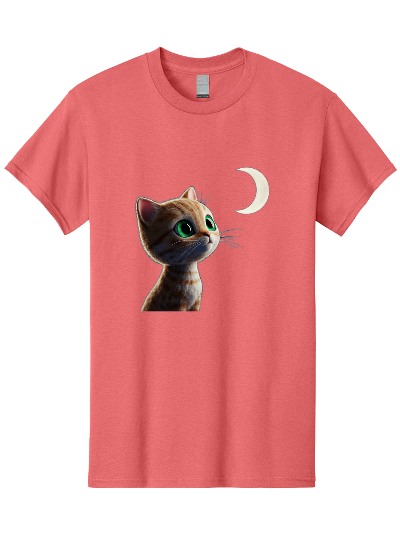 Cat-Gazing-At-Crescent-Moon Men'S Graphic Tee, 100% Cotton, Comfortable Casual Summer Wear, Machine Washable, Vintage Camera, Old Camera, Antique Camera, Black Camera, Classic Photography, Photography Equipment, Nostalgic Device, Film Camera, Bai628 10