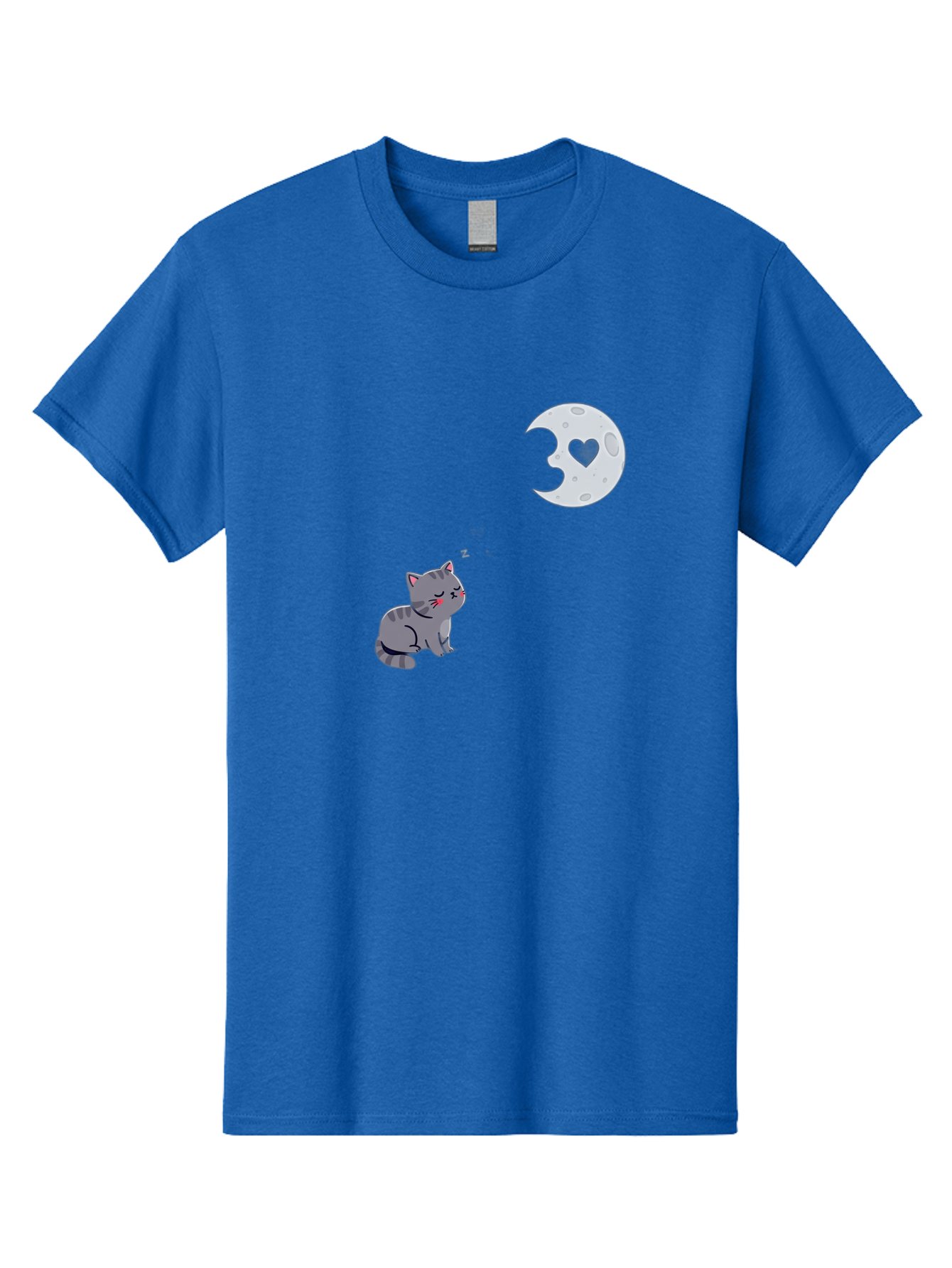 Cat-Gazing-At-Heart-Moon Men'S Graphic Tee, 100% Cotton, Comfortable Casual Summer Wear, Machine Washable, Vintage Camera, Old Camera, Antique Camera, Black Camera, Classic Photography, Photography Equipment, Nostalgic Device, Film Camera, Bai629 15
