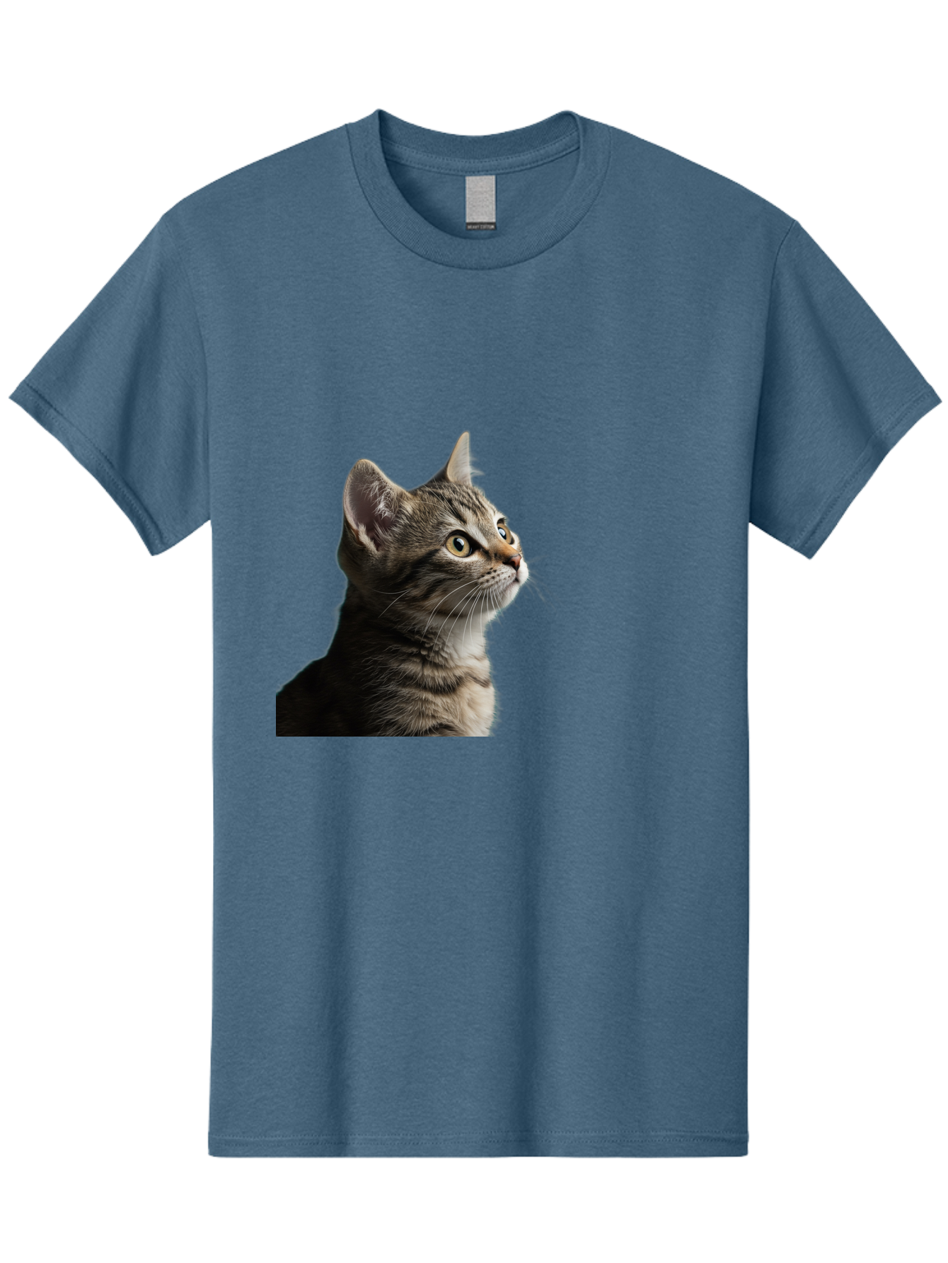 Cat-Looking-Up Men'S Graphic Tee, 100% Cotton, Comfortable Casual Summer Wear, Machine Washable, Vintage Camera, Old Camera, Antique Camera, Black Camera, Classic Photography, Photography Equipment, Nostalgic Device, Film Camera, Camera Art Bai633 9