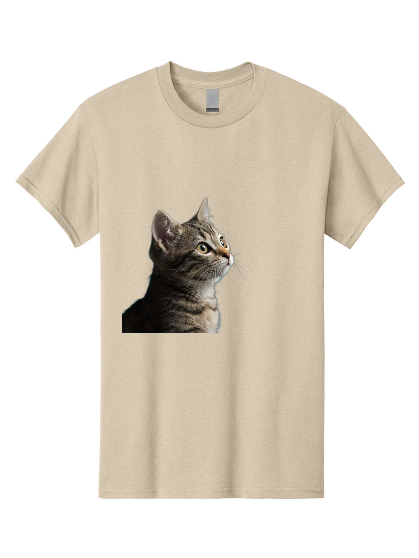 Cat-Looking-Up Men'S Graphic Tee, 100% Cotton, Comfortable Casual Summer Wear, Machine Washable, Vintage Camera, Old Camera, Antique Camera, Black Camera, Classic Photography, Photography Equipment, Nostalgic Device, Film Camera, Camera Art Bai633 4