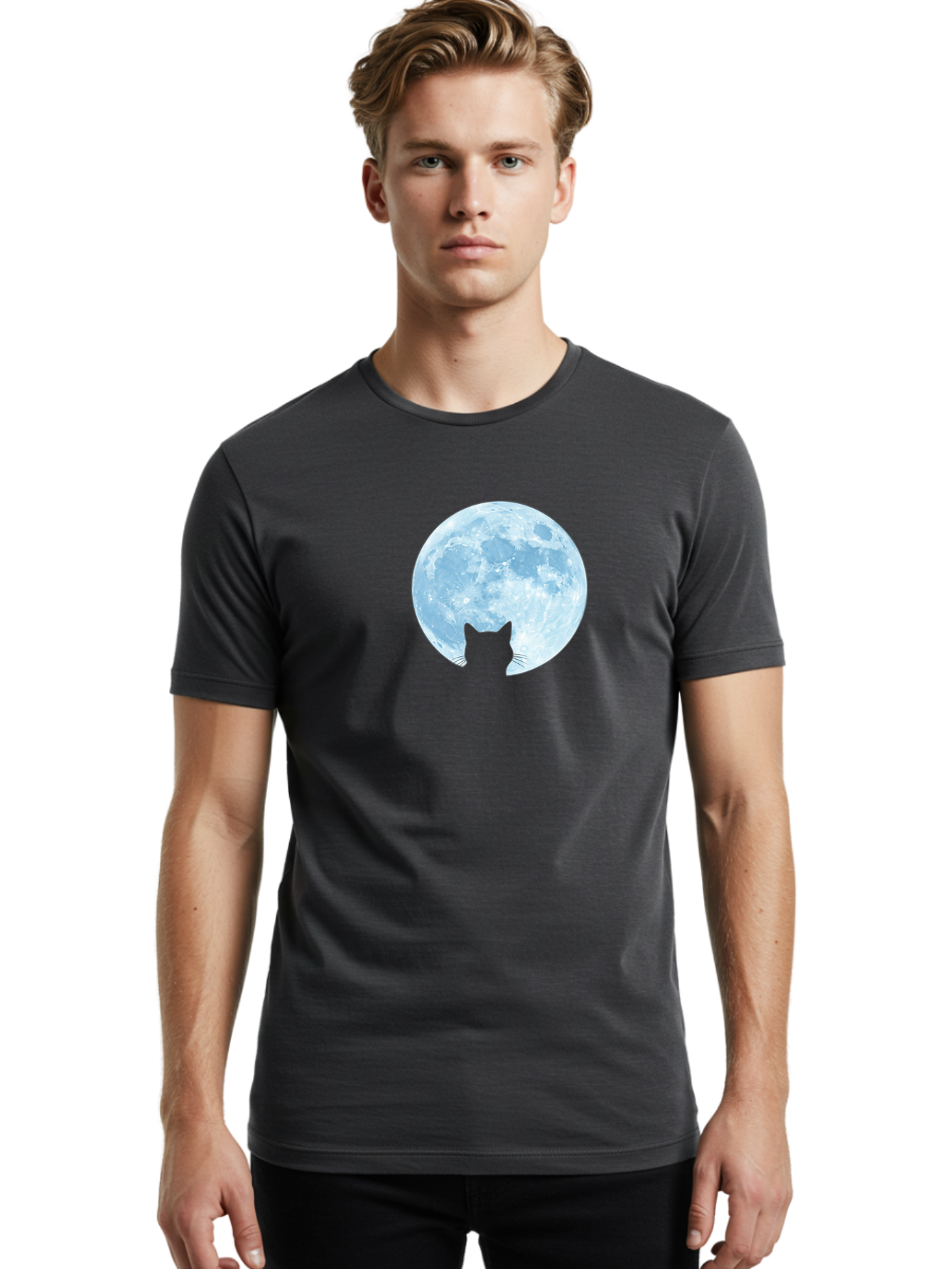 Cat-Moon Men'S Graphic Tee, 100% Cotton, Comfortable Casual Summer Wear, Machine Washable, Vintage Camera, Old Camera, Antique Camera, Black Camera, Classic Photography, Photography Equipment, Nostalgic Device, Film Camera, Camera Art Bai635 17