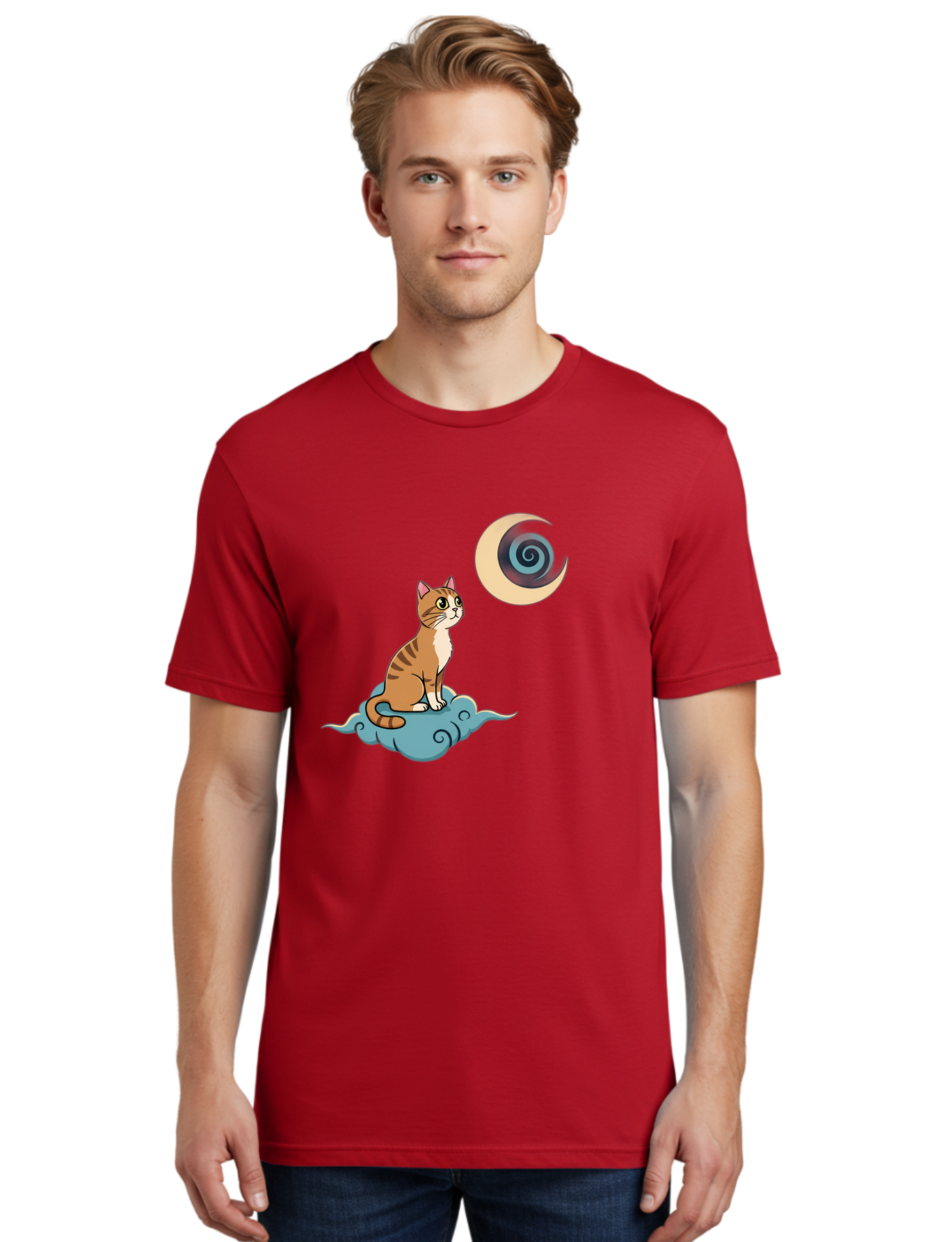 Cat-On-Cloud Men'S Graphic Tee, 100% Cotton, Comfortable Casual Summer Wear, Machine Washable, Vintage Camera, Old Camera, Antique Camera, Black Camera, Classic Photography, Photography Equipment, Nostalgic Device, Film Camera, Camera Art Bai636 28