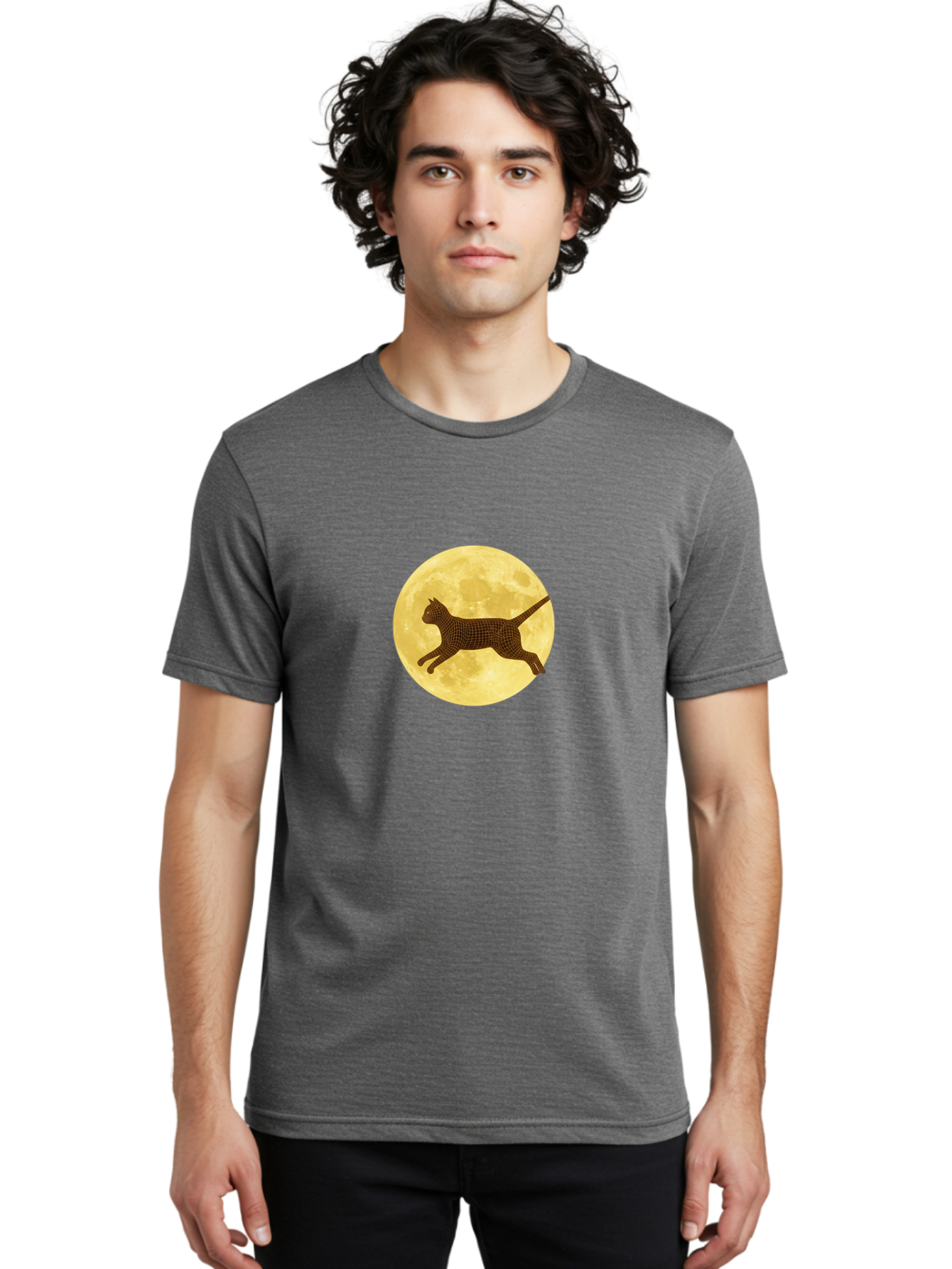 Cat-On-Moon Men'S Graphic Tee, 100% Cotton, Comfortable Casual Summer Wear, Machine Washable, Vintage Camera, Old Camera, Antique Camera, Black Camera, Classic Photography, Photography Equipment, Nostalgic Device, Film Camera, Camera Art Bai637 25