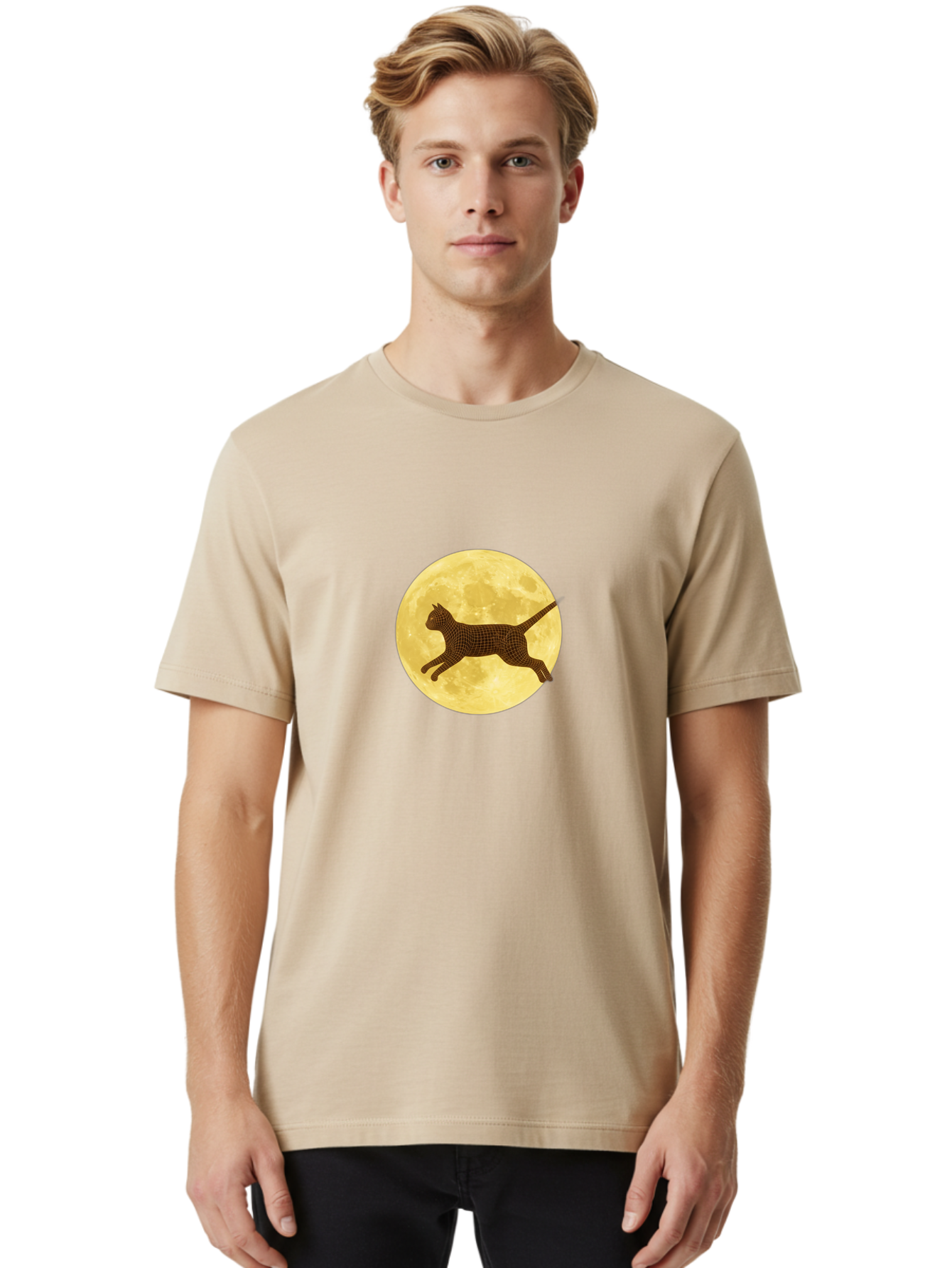 Cat-On-Moon Men'S Graphic Tee, 100% Cotton, Comfortable Casual Summer Wear, Machine Washable, Vintage Camera, Old Camera, Antique Camera, Black Camera, Classic Photography, Photography Equipment, Nostalgic Device, Film Camera, Camera Art Bai637 16