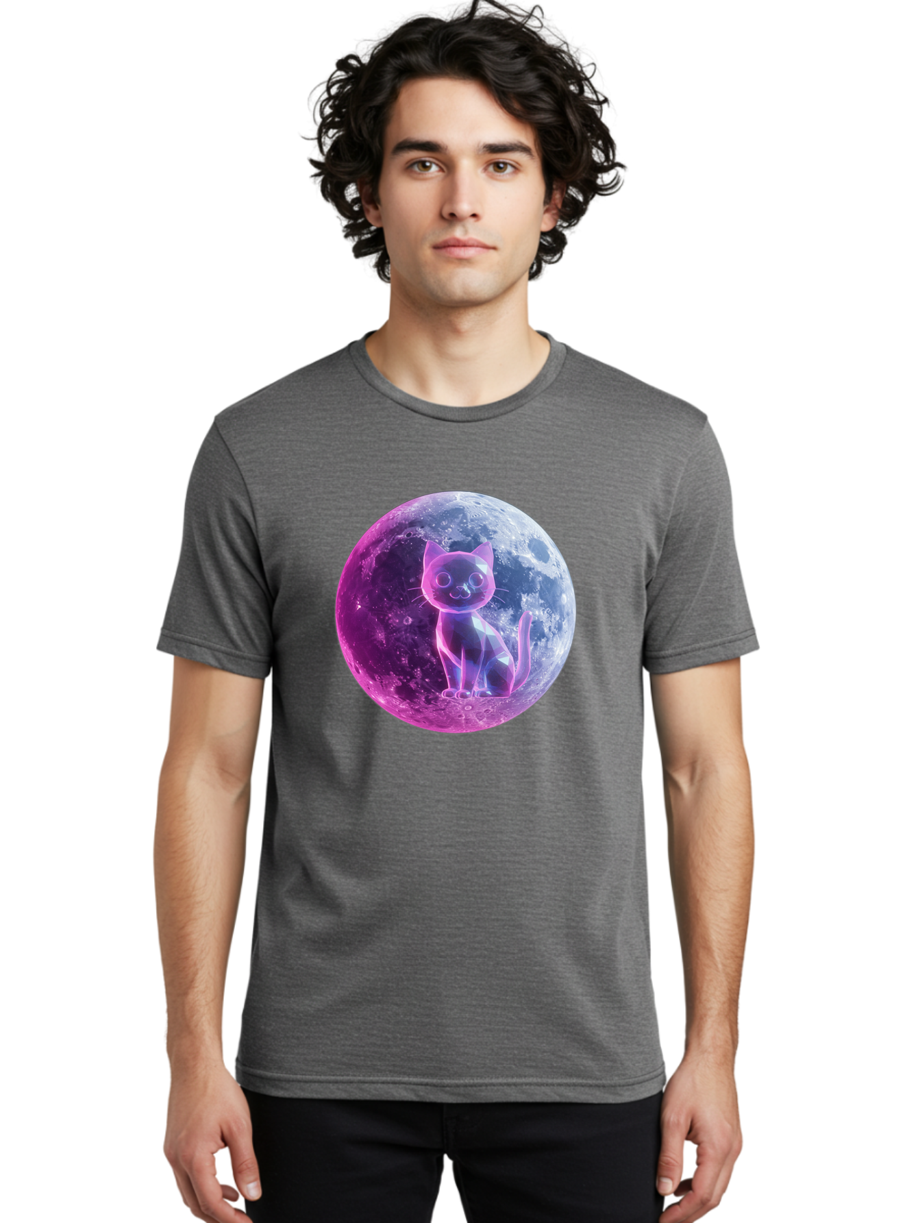 Cat-On-The-Moon-1 Men'S Graphic Tee, 100% Cotton, Comfortable Casual Summer Wear, Machine Washable, Vintage Camera, Old Camera, Antique Camera, Black Camera, Classic Photography, Photography Equipment, Nostalgic Device, Film Camera, Camera Art Bai638 29