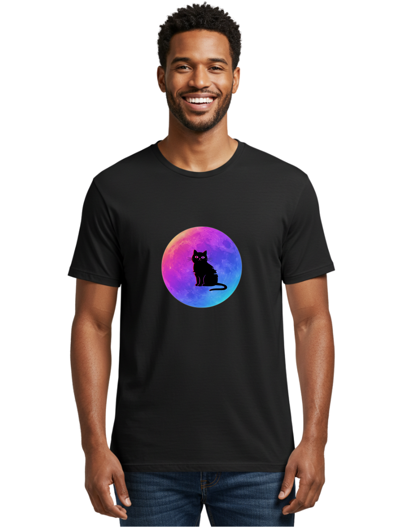Cat-On-The-Moon Men'S Graphic Tee, 100% Cotton, Comfortable Casual Summer Wear, Machine Washable, Vintage Camera, Old Camera, Antique Camera, Black Camera, Classic Photography, Photography Equipment, Nostalgic Device, Film Camera, Camera Art Bai639 16