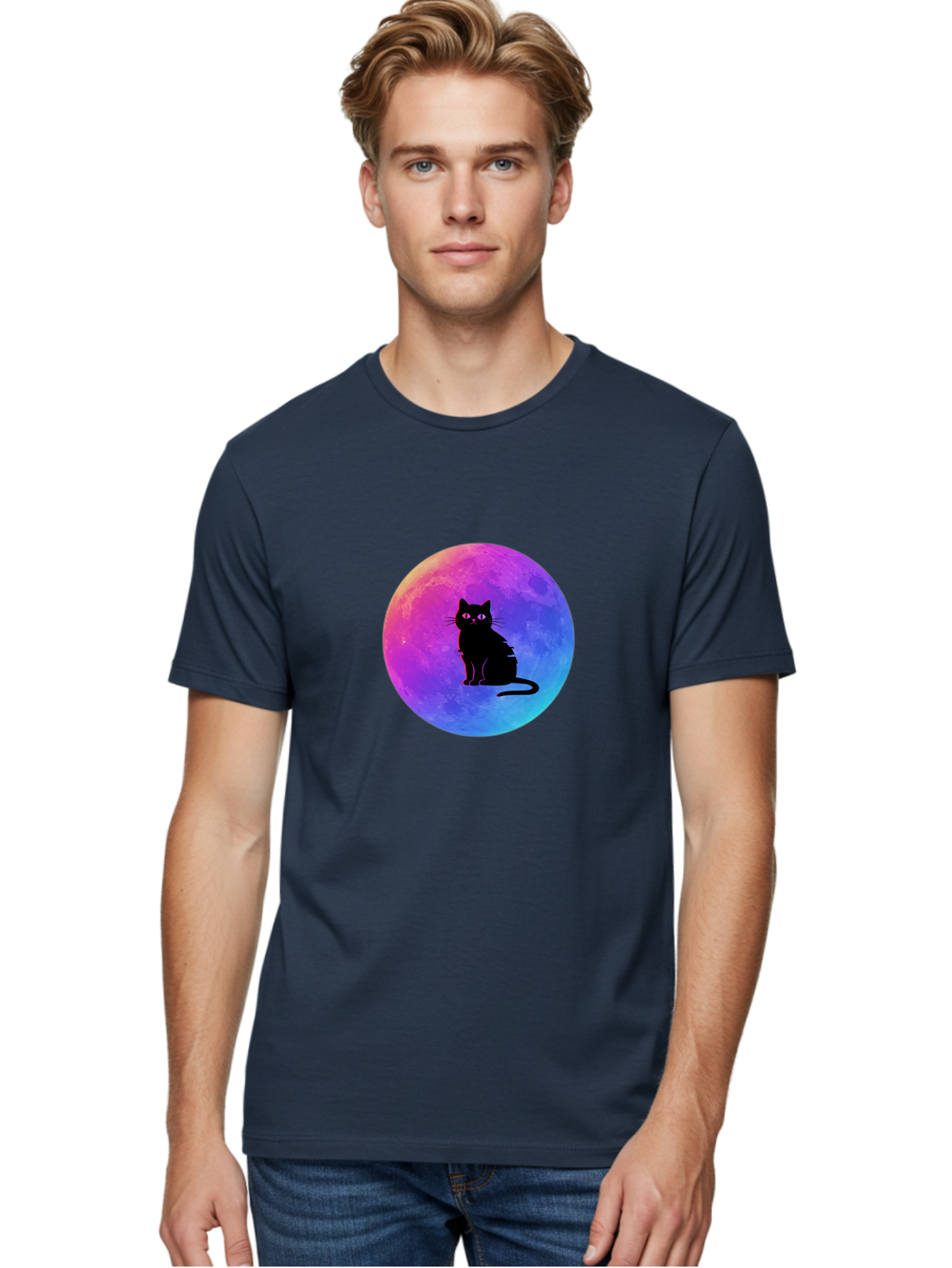 Cat-On-The-Moon Men'S Graphic Tee, 100% Cotton, Comfortable Casual Summer Wear, Machine Washable, Vintage Camera, Old Camera, Antique Camera, Black Camera, Classic Photography, Photography Equipment, Nostalgic Device, Film Camera, Camera Art Bai639 26