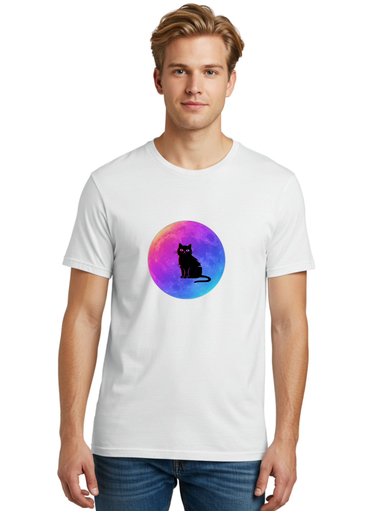 Cat-On-The-Moon Men'S Graphic Tee, 100% Cotton, Comfortable Casual Summer Wear, Machine Washable, Vintage Camera, Old Camera, Antique Camera, Black Camera, Classic Photography, Photography Equipment, Nostalgic Device, Film Camera, Camera Art Bai639 29