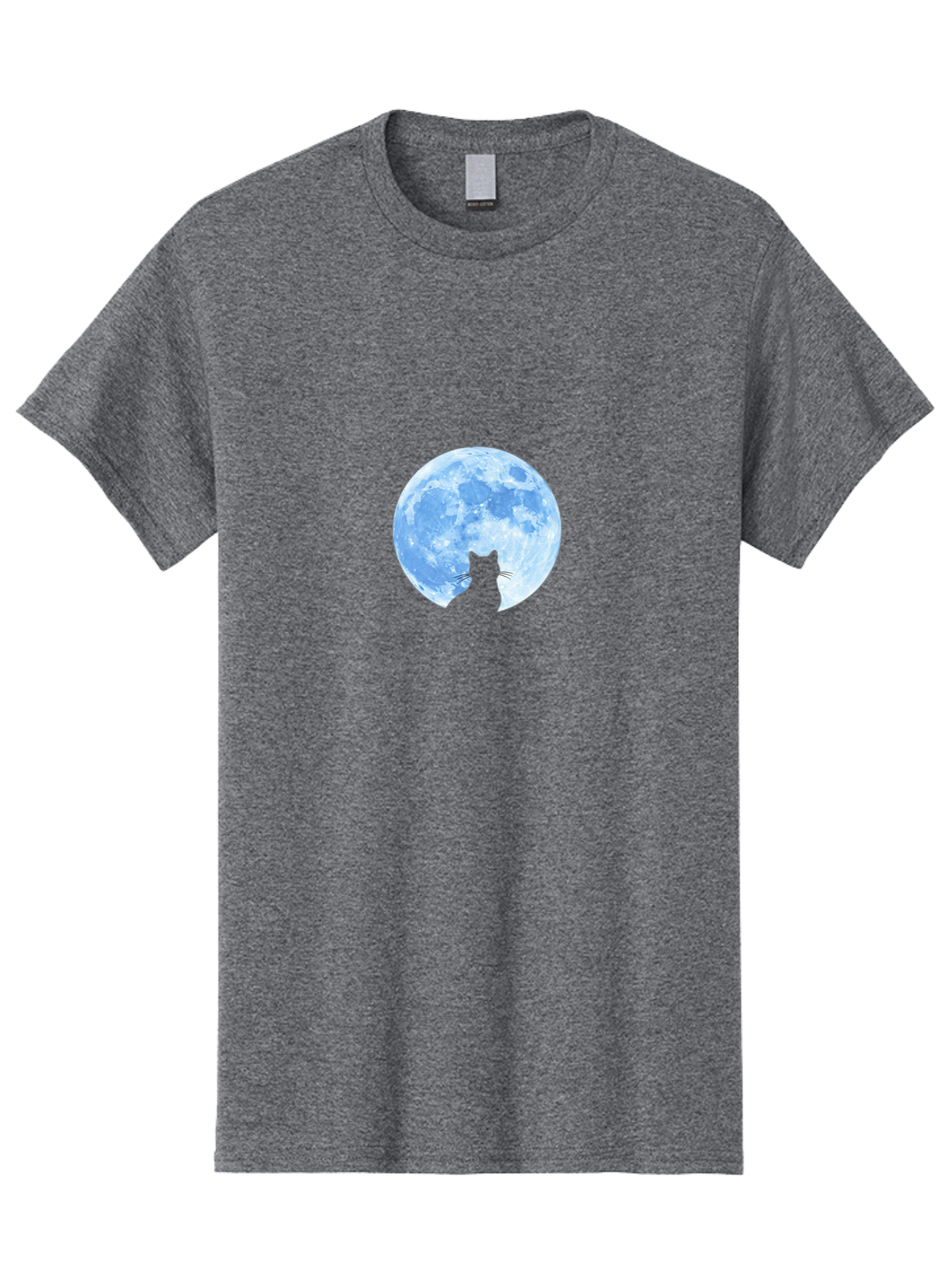 Cat-Silhouette-Moon-2 Men'S Graphic Tee, 100% Cotton, Comfortable Casual Summer Wear, Machine Washable, Vintage Camera, Old Camera, Antique Camera, Black Camera, Classic Photography, Photography Equipment, Nostalgic Device, Film Camera, Bai642 11
