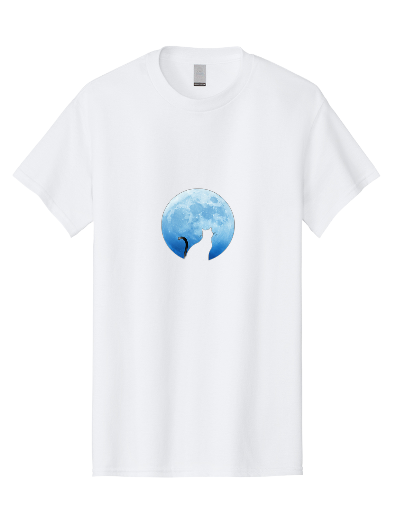 Cat-Silhouette-Moon Men'S Graphic Tee, 100% Cotton, Comfortable Casual Summer Wear, Machine Washable, Vintage Camera, Old Camera, Antique Camera, Black Camera, Classic Photography, Photography Equipment, Nostalgic Device, Film Camera, Bai643 14