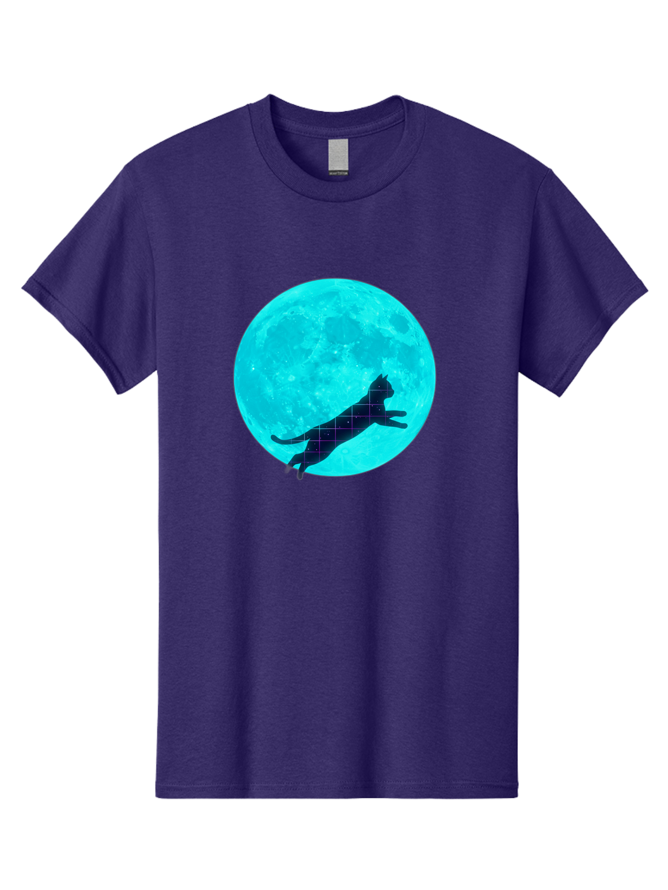 Cat-Silhouette-On-Moon Men'S Graphic Tee, 100% Cotton, Comfortable Casual Summer Wear, Machine Washable, Vintage Camera, Old Camera, Antique Camera, Black Camera, Classic Photography, Photography Equipment, Nostalgic Device, Film Camera, Bai644 14