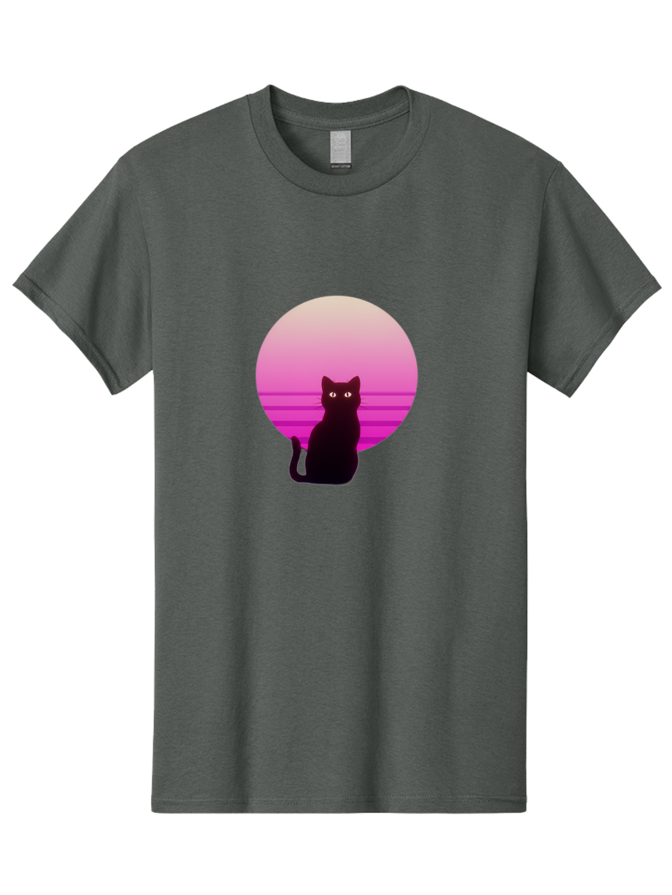 Cat-Silhouette Men'S Graphic Tee, 100% Cotton, Comfortable Casual Summer Wear, Machine Washable, Vintage Camera, Old Camera, Antique Camera, Black Camera, Classic Photography, Photography Equipment, Nostalgic Device, Film Camera, Camera Art Bai645 14