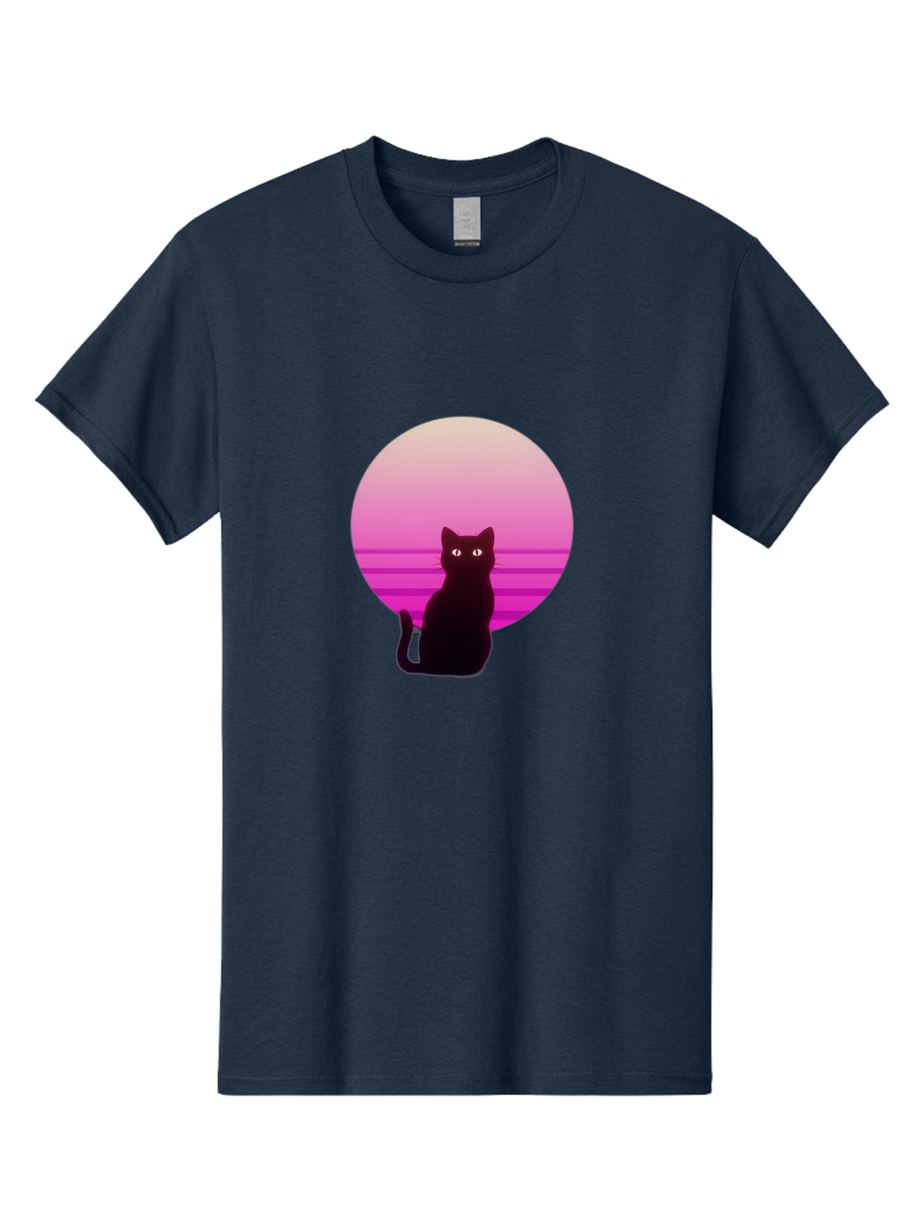 Cat-Silhouette Men'S Graphic Tee, 100% Cotton, Comfortable Casual Summer Wear, Machine Washable, Vintage Camera, Old Camera, Antique Camera, Black Camera, Classic Photography, Photography Equipment, Nostalgic Device, Film Camera, Camera Art Bai645 10