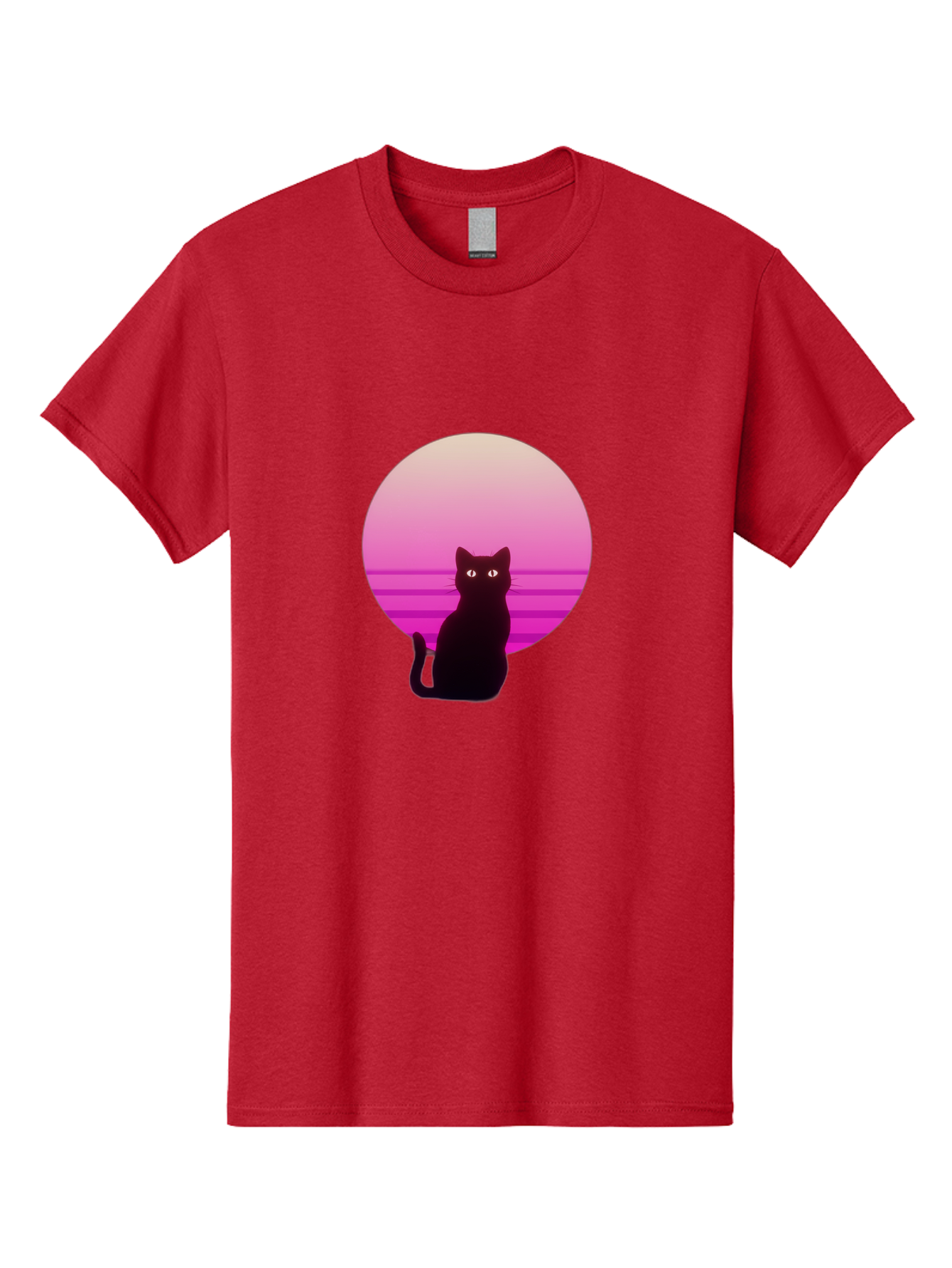 Cat-Silhouette Men'S Graphic Tee, 100% Cotton, Comfortable Casual Summer Wear, Machine Washable, Vintage Camera, Old Camera, Antique Camera, Black Camera, Classic Photography, Photography Equipment, Nostalgic Device, Film Camera, Camera Art Bai645 15