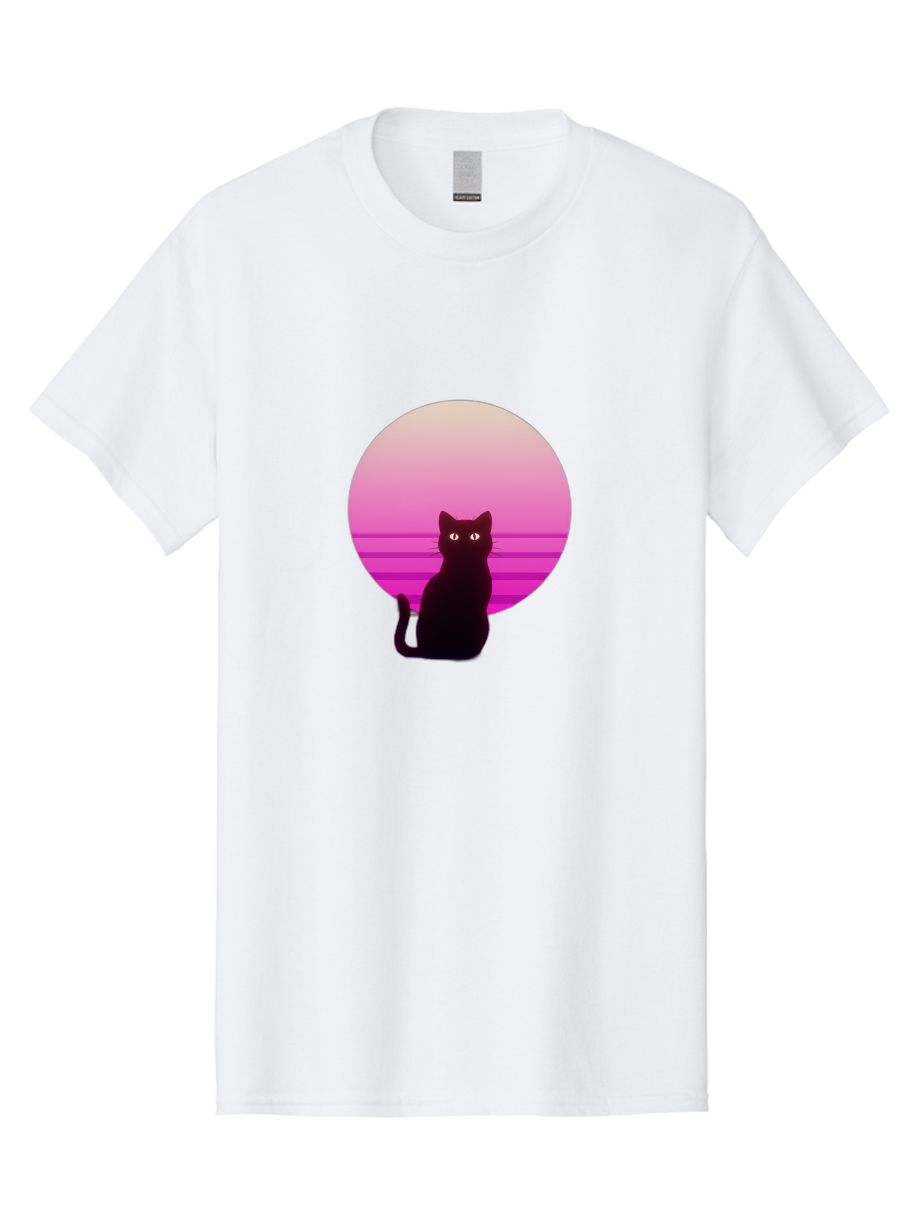 Cat-Silhouette Men'S Graphic Tee, 100% Cotton, Comfortable Casual Summer Wear, Machine Washable, Vintage Camera, Old Camera, Antique Camera, Black Camera, Classic Photography, Photography Equipment, Nostalgic Device, Film Camera, Camera Art Bai645 9