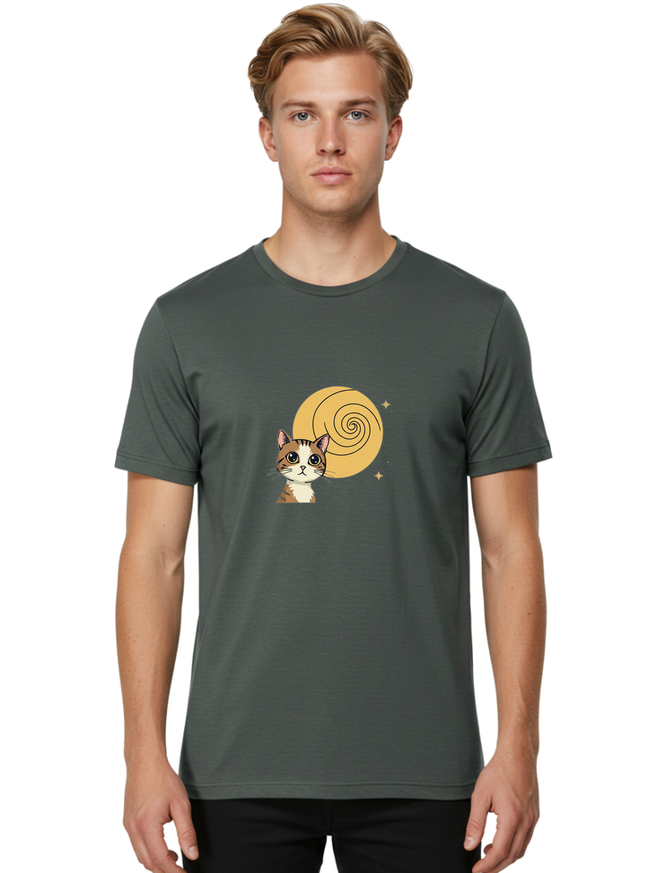 Cat-Snail Men'S Graphic Tee, 100% Cotton, Comfortable Casual Summer Wear, Machine Washable, Vintage Camera, Old Camera, Antique Camera, Black Camera, Classic Photography, Photography Equipment, Nostalgic Device, Film Camera, Camera Art Bai646 25