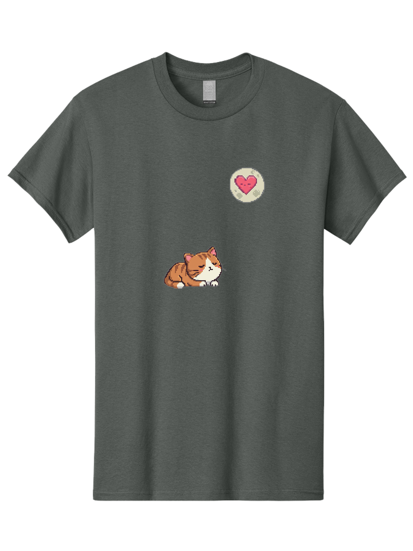 Cat-With-Heart Men'S Graphic Tee, 100% Cotton, Comfortable Casual Summer Wear, Machine Washable, Vintage Camera, Old Camera, Antique Camera, Black Camera, Classic Photography, Photography Equipment, Nostalgic Device, Film Camera, Camera Art Bai648 4