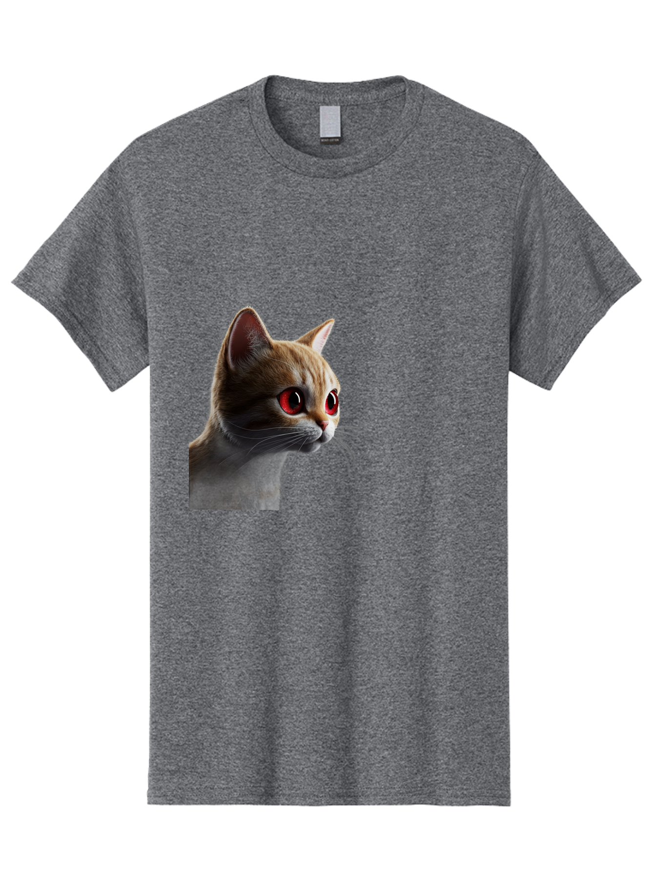 Cat-With-Red-Eyes Men'S Graphic Tee, 100% Cotton, Comfortable Casual Summer Wear, Machine Washable, Vintage Camera, Old Camera, Antique Camera, Black Camera, Classic Photography, Photography Equipment, Nostalgic Device, Film Camera, Camera Art Bai649 7