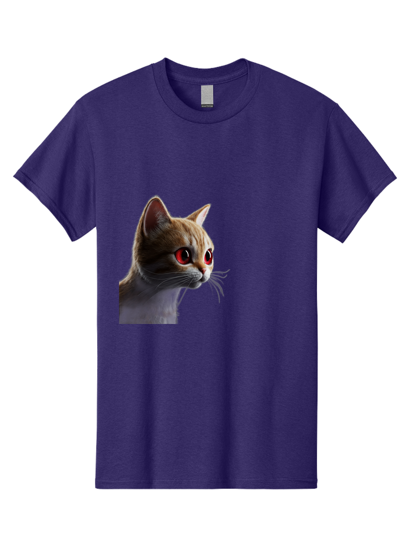 Cat-With-Red-Eyes Men'S Graphic Tee, 100% Cotton, Comfortable Casual Summer Wear, Machine Washable, Vintage Camera, Old Camera, Antique Camera, Black Camera, Classic Photography, Photography Equipment, Nostalgic Device, Film Camera, Camera Art Bai649 4