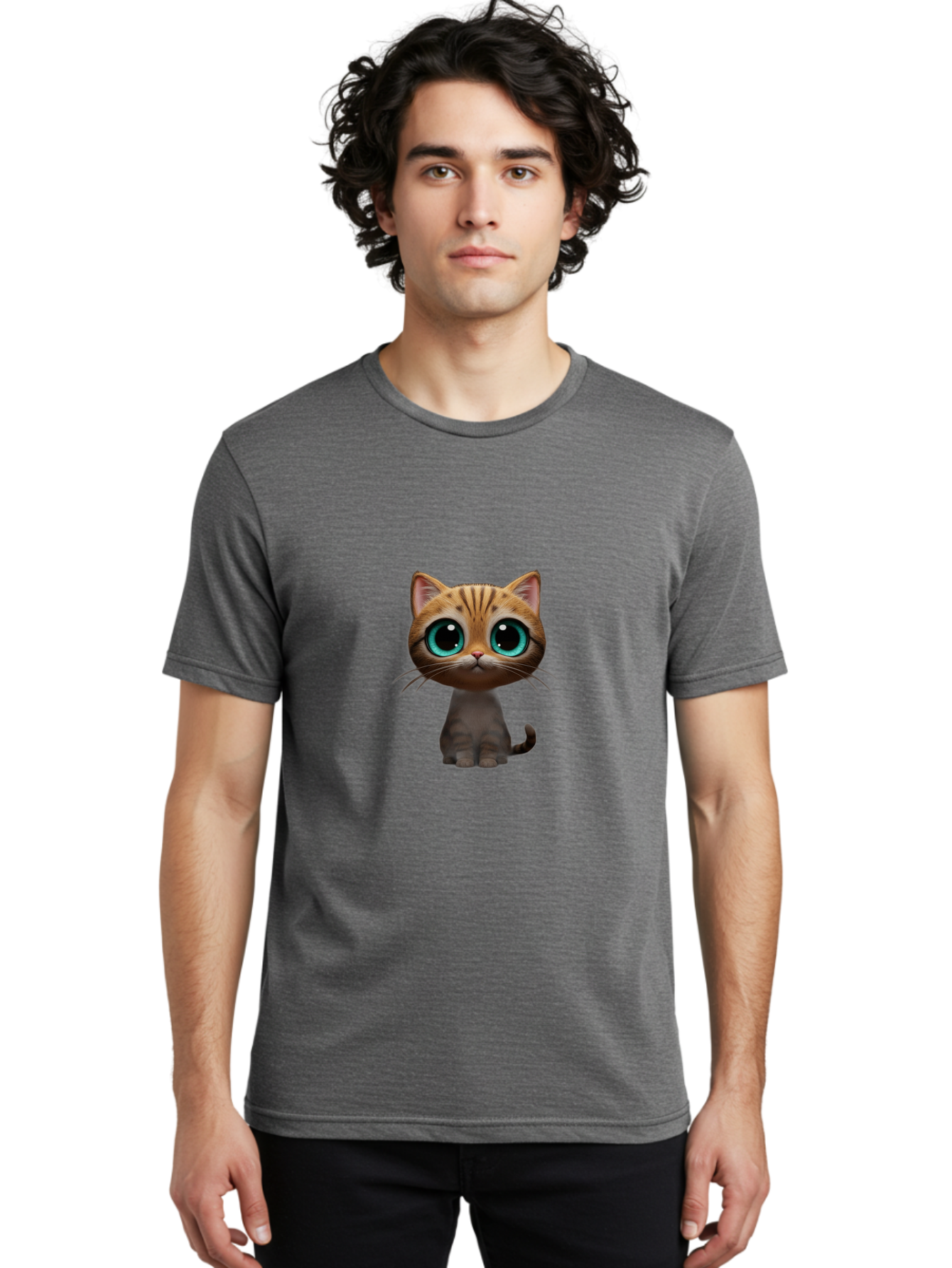 Cat Men'S Graphic Tee, 100% Cotton, Comfortable Casual Summer Wear, Machine Washable, Vintage Camera, Old Camera, Antique Camera, Black Camera, Classic Photography, Photography Equipment, Nostalgic Device, Film Camera, Camera Art Bai650 24