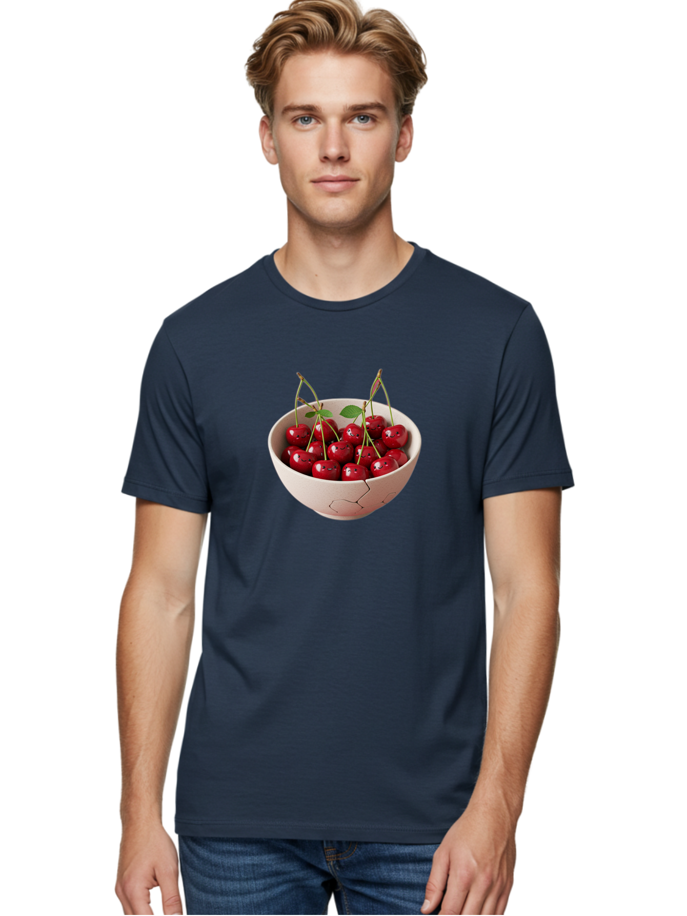 Cherries-With-Funny-Faces Men'S Graphic Tee, 100% Cotton, Comfortable Casual Summer Wear, Machine Washable, Vintage Camera, Old Camera, Antique Camera, Black Camera, Classic Photography, Photography Equipment, Nostalgic Device, Film Camera, Bai715 19