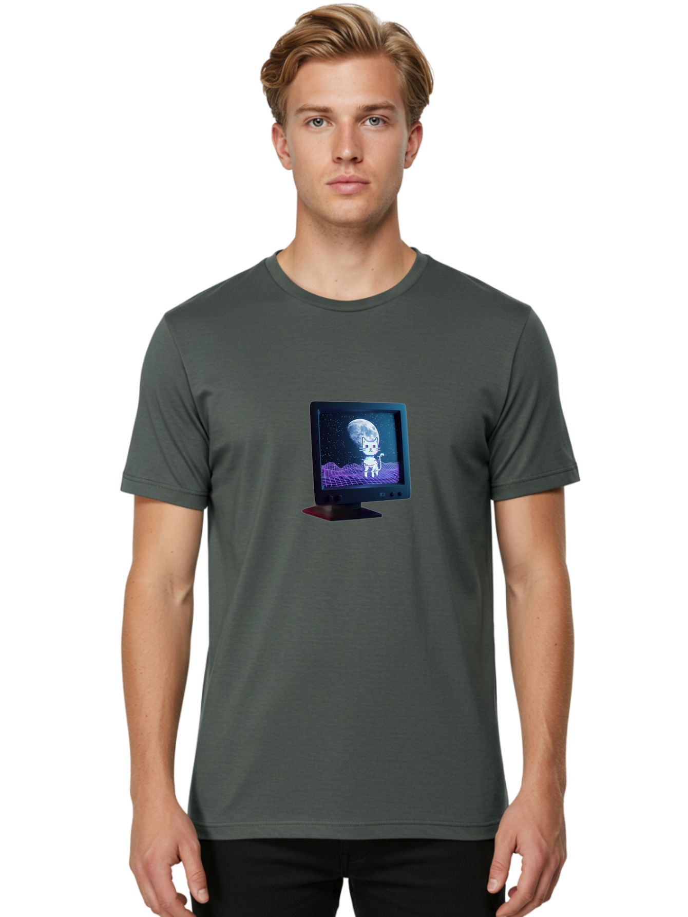 Cosmic-Cat Men'S Graphic Tee, 100% Cotton, Comfortable Casual Summer Wear, Machine Washable, Vintage Camera, Old Camera, Antique Camera, Black Camera, Classic Photography, Photography Equipment, Nostalgic Device, Film Camera, Camera Art Bai734 29