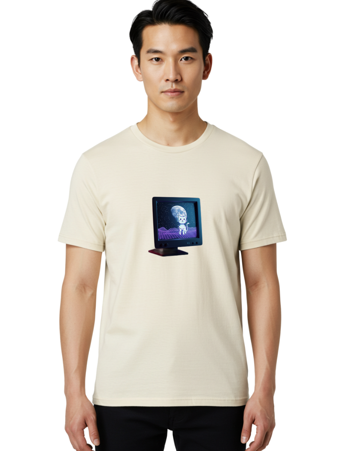 Cosmic-Cat Men'S Graphic Tee, 100% Cotton, Comfortable Casual Summer Wear, Machine Washable, Vintage Camera, Old Camera, Antique Camera, Black Camera, Classic Photography, Photography Equipment, Nostalgic Device, Film Camera, Camera Art Bai734 22