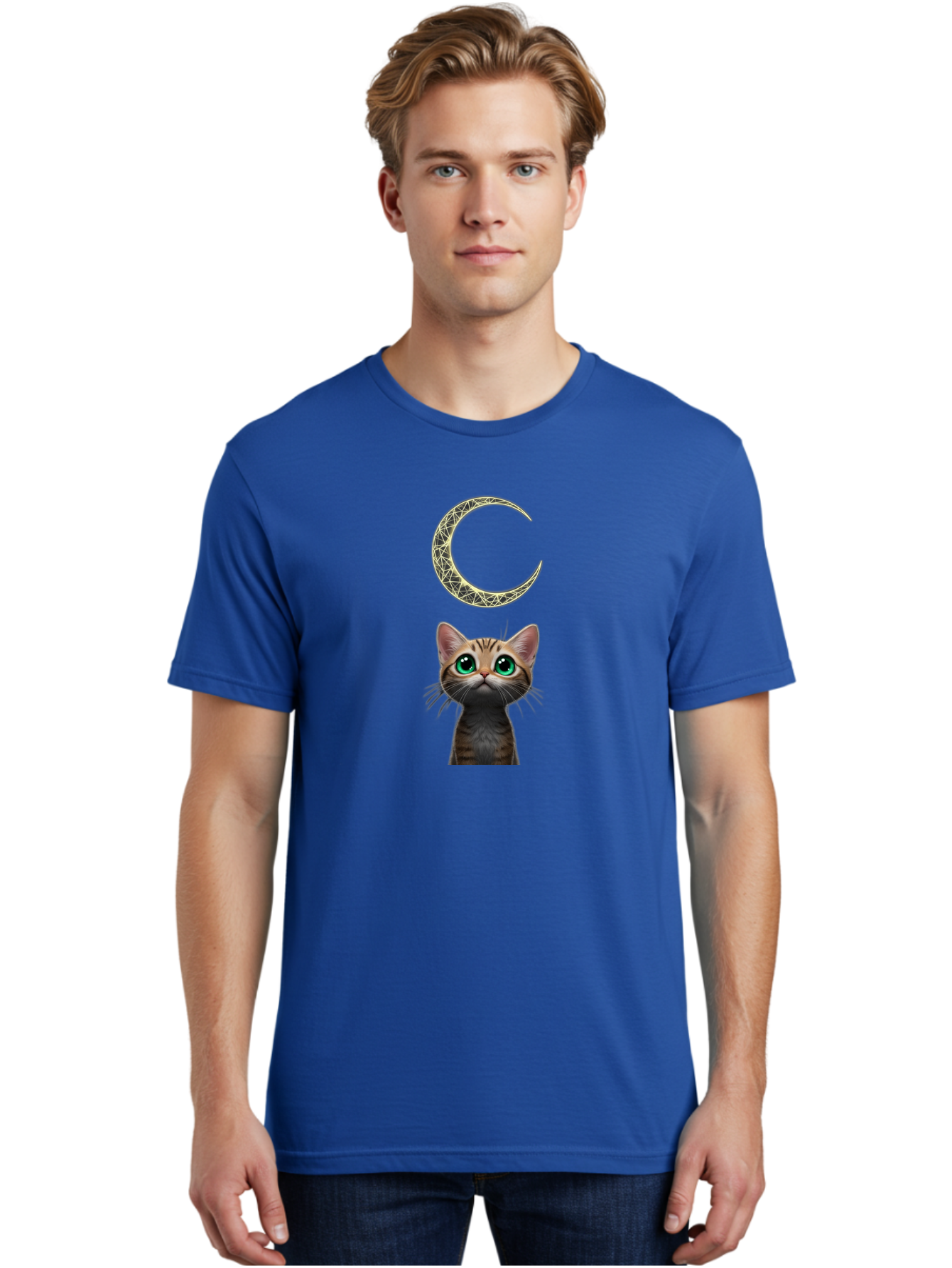 Crescent-Moon-Cat Men'S Graphic Tee, 100% Cotton, Comfortable Casual Summer Wear, Machine Washable, Vintage Camera, Old Camera, Antique Camera, Black Camera, Classic Photography, Photography Equipment, Nostalgic Device, Film Camera, Camera Art Bai749 27