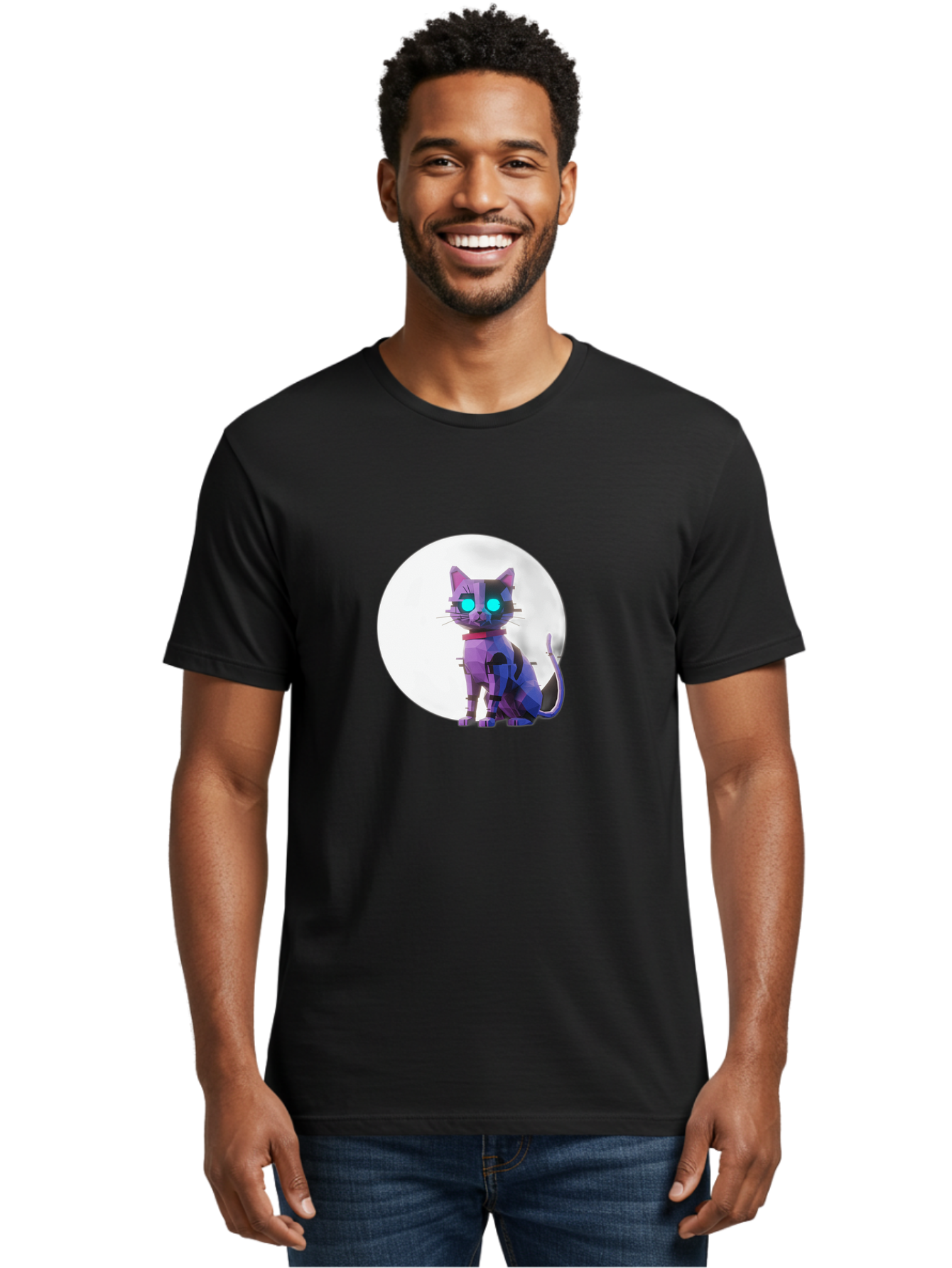 Cybernetic-Cat Men'S Graphic Tee, 100% Cotton, Comfortable Casual Summer Wear, Machine Washable, Vintage Camera, Old Camera, Antique Camera, Black Camera, Classic Photography, Photography Equipment, Nostalgic Device, Film Camera, Camera Art Bai767 24