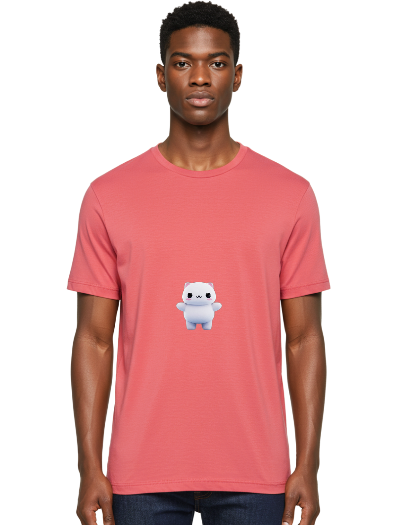 Kawaii-Cat Men'S Graphic Tee, 100% Cotton, Comfortable Casual Summer Wear, Machine Washable, Vintage Camera, Old Camera, Antique Camera, Black Camera, Classic Photography, Photography Equipment, Nostalgic Device, Film Camera, Camera Art Baj081 16