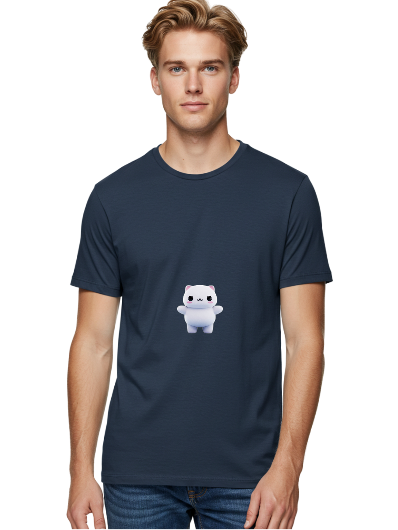 Kawaii-Cat Men'S Graphic Tee, 100% Cotton, Comfortable Casual Summer Wear, Machine Washable, Vintage Camera, Old Camera, Antique Camera, Black Camera, Classic Photography, Photography Equipment, Nostalgic Device, Film Camera, Camera Art Baj081 18