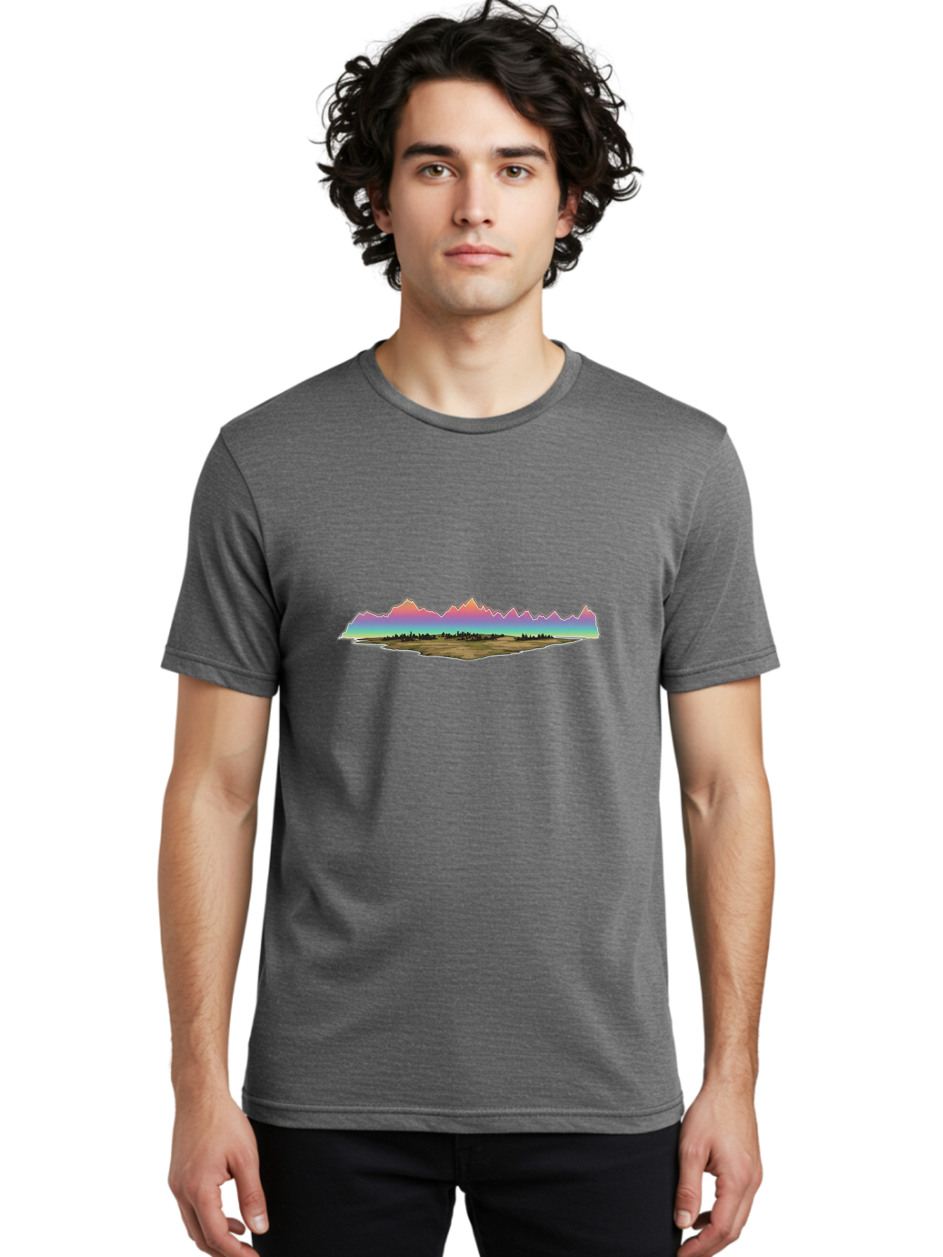 Mountain-Landscape Men'S Graphic Tee, 100% Cotton, Comfortable Casual Summer Wear, Machine Washable, Vintage Camera, Old Camera, Antique Camera, Black Camera, Classic Photography, Photography Equipment, Nostalgic Device, Film Camera, Baj120 19