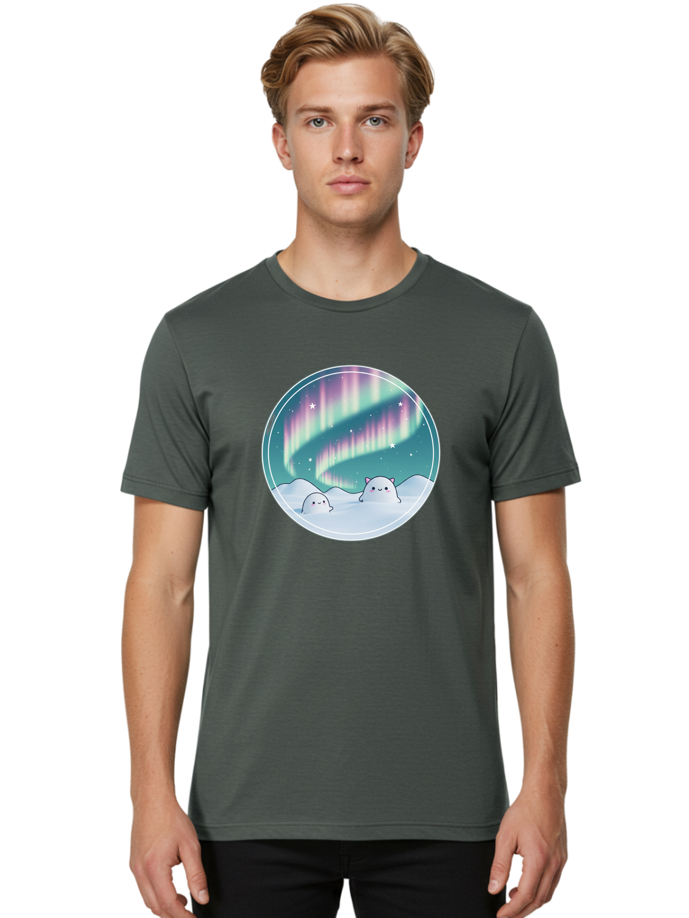 Nyan-Cat-Aurora Men'S Graphic Tee, 100% Cotton, Comfortable Casual Summer Wear, Machine Washable, Vintage Camera, Old Camera, Antique Camera, Black Camera, Classic Photography, Photography Equipment, Nostalgic Device, Film Camera, Camera Art Baj129 16