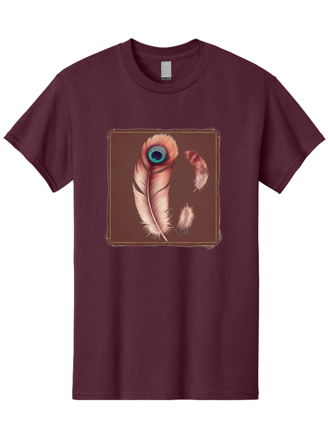 Peacock-Feathers-5 Men'S Graphic Tee, 100% Cotton, Comfortable Casual Summer Wear, Machine Washable, Vintage Camera, Old Camera, Antique Camera, Black Camera, Classic Photography, Photography Equipment, Nostalgic Device, Film Camera, Baj155 12