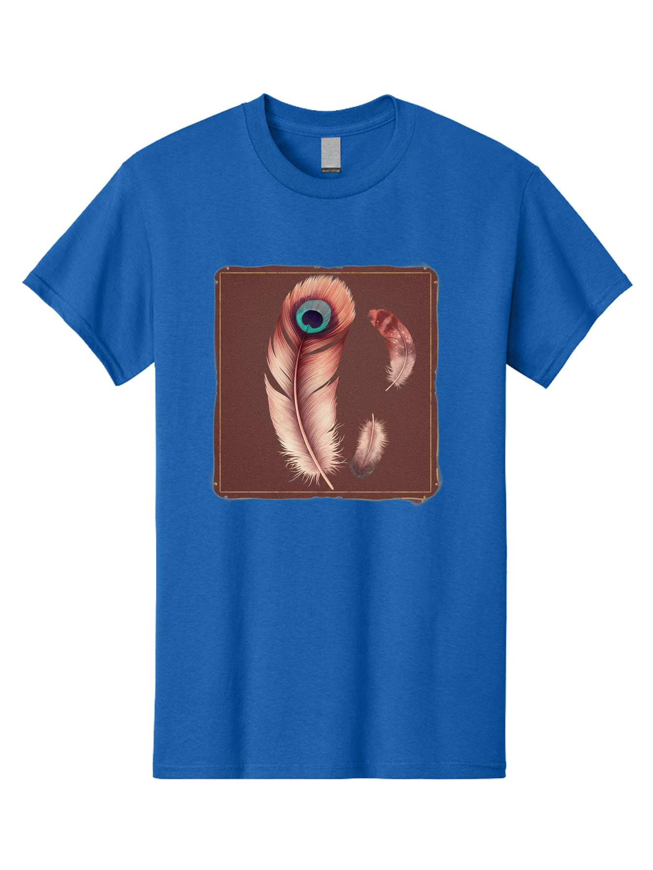 Peacock-Feathers-5 Men'S Graphic Tee, 100% Cotton, Comfortable Casual Summer Wear, Machine Washable, Vintage Camera, Old Camera, Antique Camera, Black Camera, Classic Photography, Photography Equipment, Nostalgic Device, Film Camera, Baj155 4