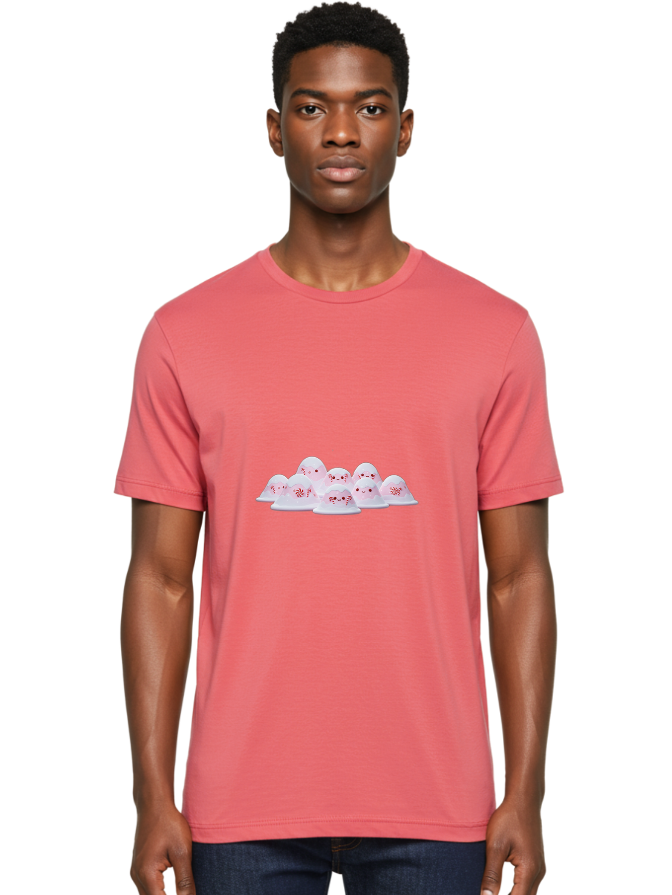 Peppermint-Meringue-Mushrooms Men'S Graphic Tee, 100% Cotton, Comfortable Casual Summer Wear, Machine Washable, Vintage Camera, Old Camera, Antique Camera, Black Camera, Classic Photography, Photography Equipment, Nostalgic Device, Baj158 23