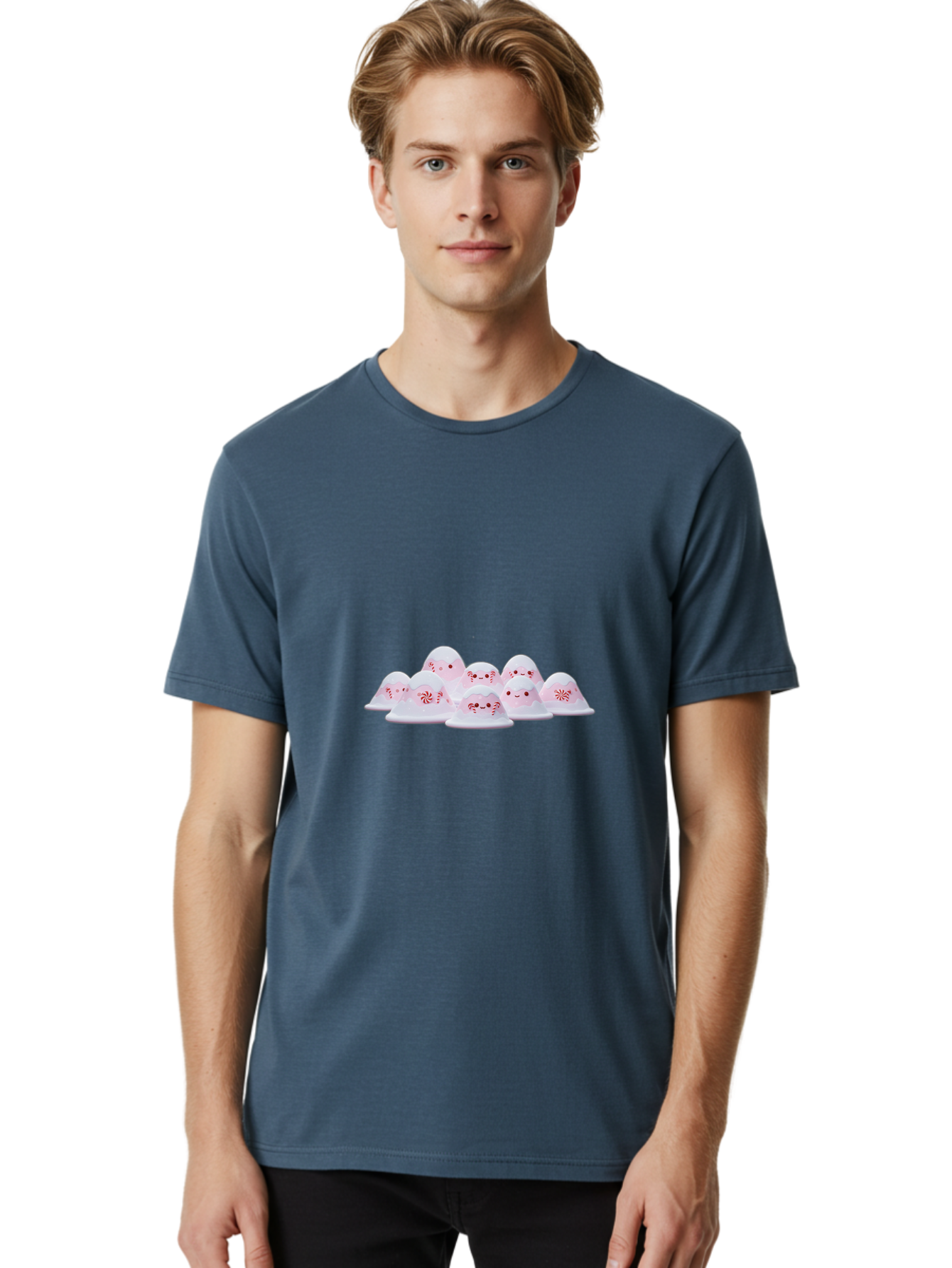 Peppermint-Meringue-Mushrooms Men'S Graphic Tee, 100% Cotton, Comfortable Casual Summer Wear, Machine Washable, Vintage Camera, Old Camera, Antique Camera, Black Camera, Classic Photography, Photography Equipment, Nostalgic Device, Baj158 19