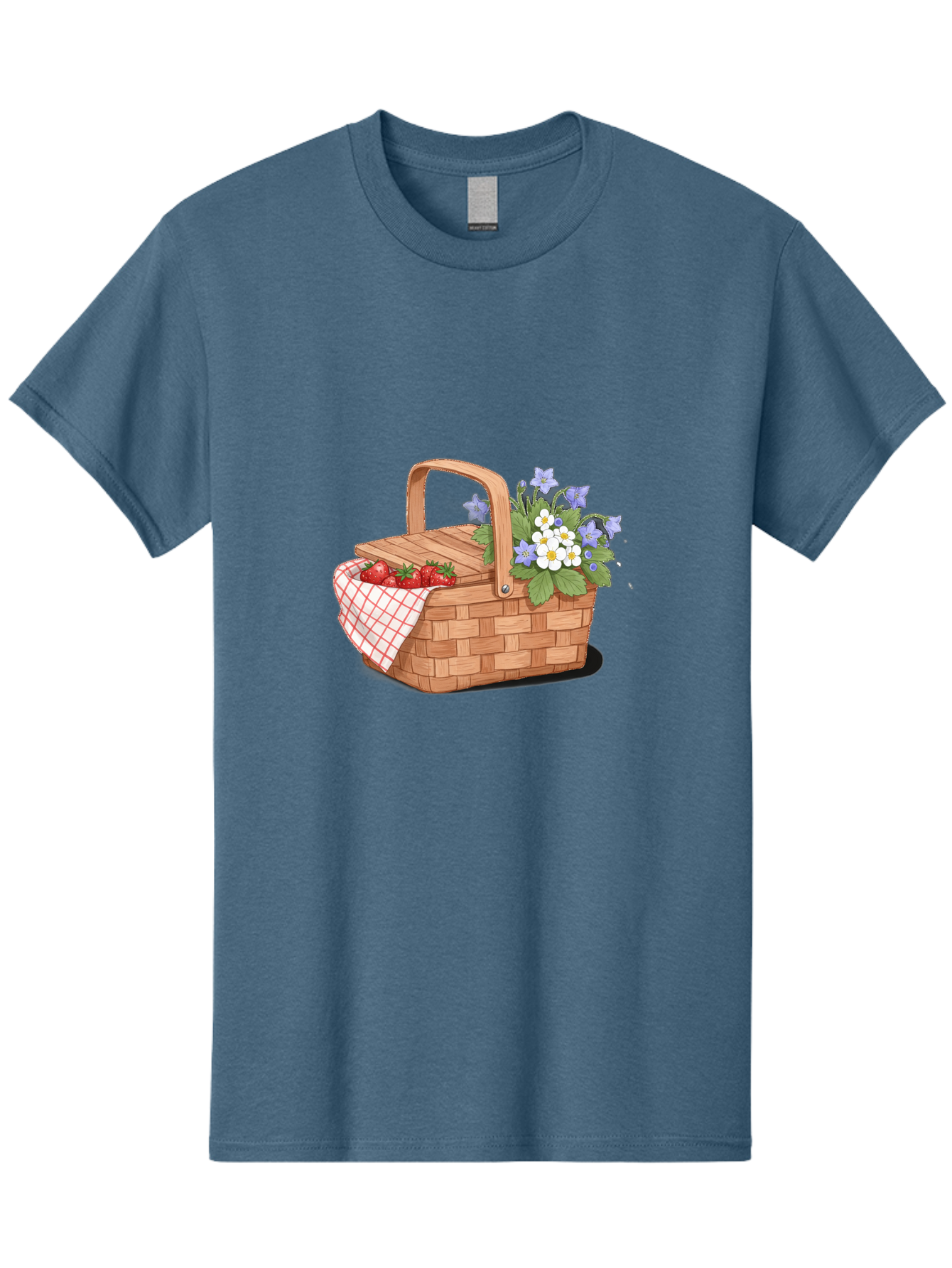 Picnic-Basket-1 Men'S Graphic Tee, 100% Cotton, Comfortable Casual Summer Wear, Machine Washable, Vintage Camera, Old Camera, Antique Camera, Black Camera, Classic Photography, Photography Equipment, Nostalgic Device, Film Camera, Camera Art Baj160 14