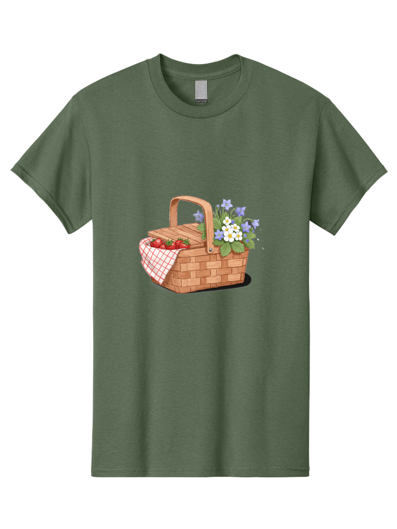 Picnic-Basket-1 Men'S Graphic Tee, 100% Cotton, Comfortable Casual Summer Wear, Machine Washable, Vintage Camera, Old Camera, Antique Camera, Black Camera, Classic Photography, Photography Equipment, Nostalgic Device, Film Camera, Camera Art Baj160 2