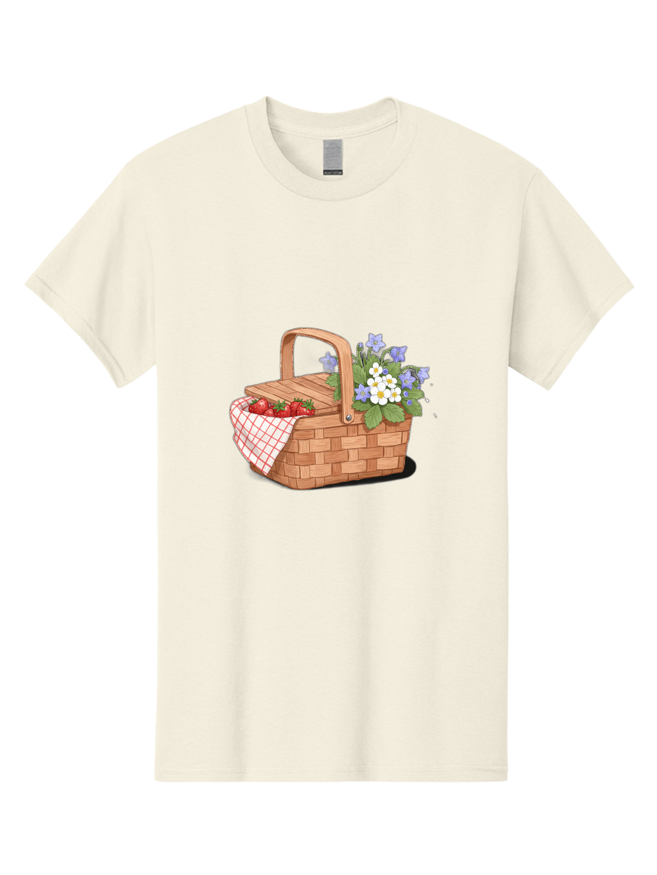 Picnic-Basket-1 Men'S Graphic Tee, 100% Cotton, Comfortable Casual Summer Wear, Machine Washable, Vintage Camera, Old Camera, Antique Camera, Black Camera, Classic Photography, Photography Equipment, Nostalgic Device, Film Camera, Camera Art Baj160 5