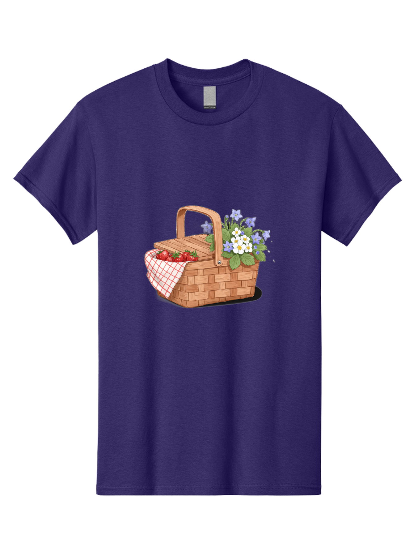 Picnic-Basket-1 Men'S Graphic Tee, 100% Cotton, Comfortable Casual Summer Wear, Machine Washable, Vintage Camera, Old Camera, Antique Camera, Black Camera, Classic Photography, Photography Equipment, Nostalgic Device, Film Camera, Camera Art Baj160 3