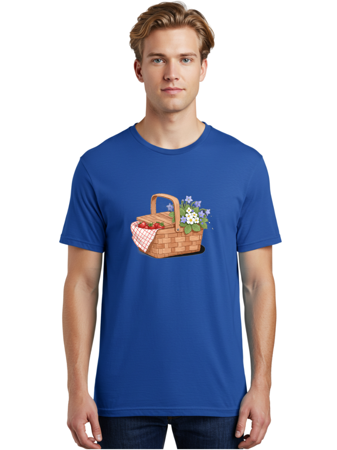 Picnic-Basket-1 Men'S Graphic Tee, 100% Cotton, Comfortable Casual Summer Wear, Machine Washable, Vintage Camera, Old Camera, Antique Camera, Black Camera, Classic Photography, Photography Equipment, Nostalgic Device, Film Camera, Camera Art Baj160 26