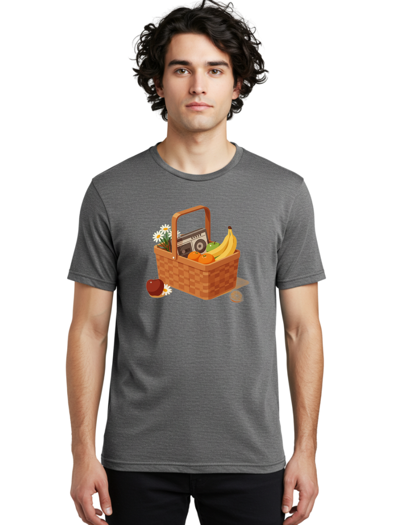 Picnic-Basket-2 Men'S Graphic Tee, 100% Cotton, Comfortable Casual Summer Wear, Machine Washable, Vintage Camera, Old Camera, Antique Camera, Black Camera, Classic Photography, Photography Equipment, Nostalgic Device, Film Camera, Camera Art Baj161 28
