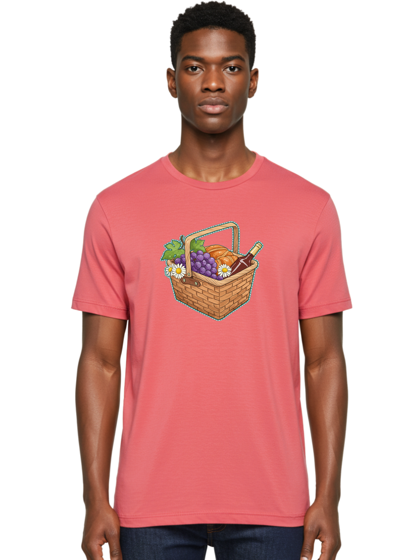 Picnic-Basket Men'S Graphic Tee, 100% Cotton, Comfortable Casual Summer Wear, Machine Washable, Vintage Camera, Old Camera, Antique Camera, Black Camera, Classic Photography, Photography Equipment, Nostalgic Device, Film Camera, Camera Art Baj162 23