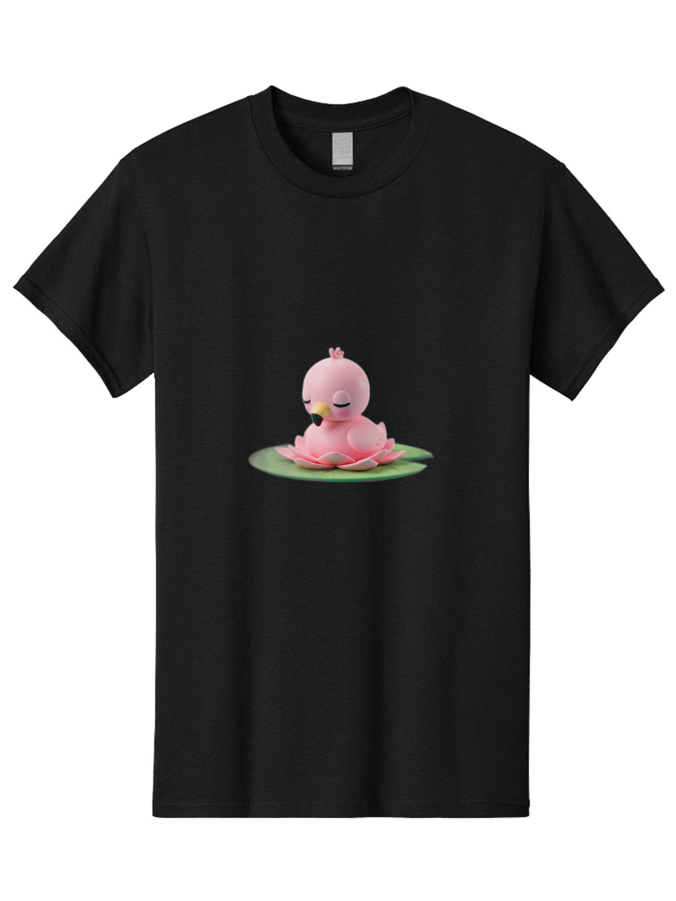 Pink-Bird-On-Lotus-1 Men'S Graphic Tee, 100% Cotton, Comfortable Casual Summer Wear, Machine Washable, Vintage Camera, Old Camera, Antique Camera, Black Camera, Classic Photography, Photography Equipment, Nostalgic Device, Film Camera, Baj164 13