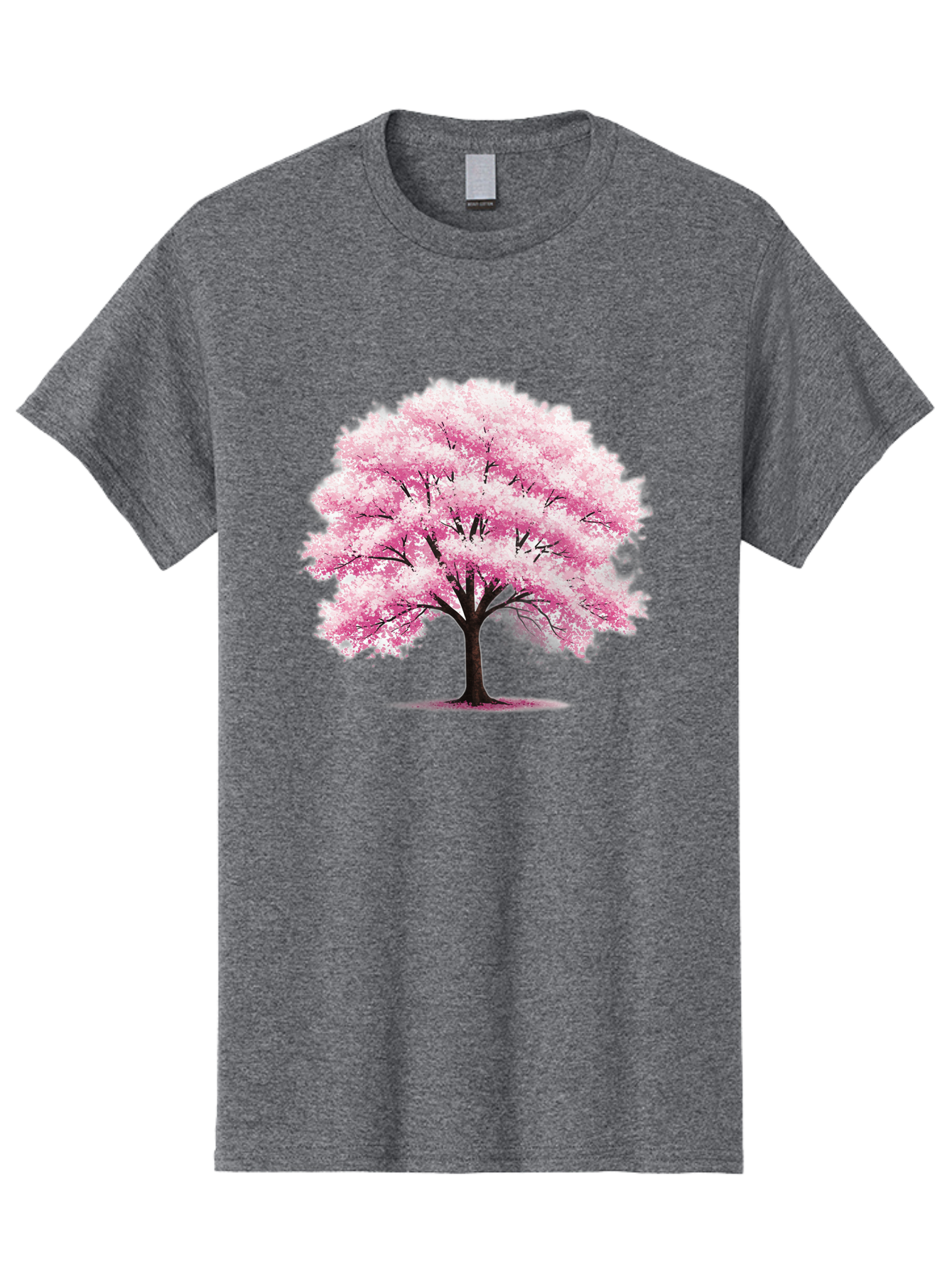 Pink-Cherry-Blossom-Tree-1 Men'S Graphic Tee, 100% Cotton, Comfortable Casual Summer Wear, Machine Washable, Vintage Camera, Old Camera, Antique Camera, Black Camera, Classic Photography, Photography Equipment, Nostalgic Device, Film Camera, Baj166 12