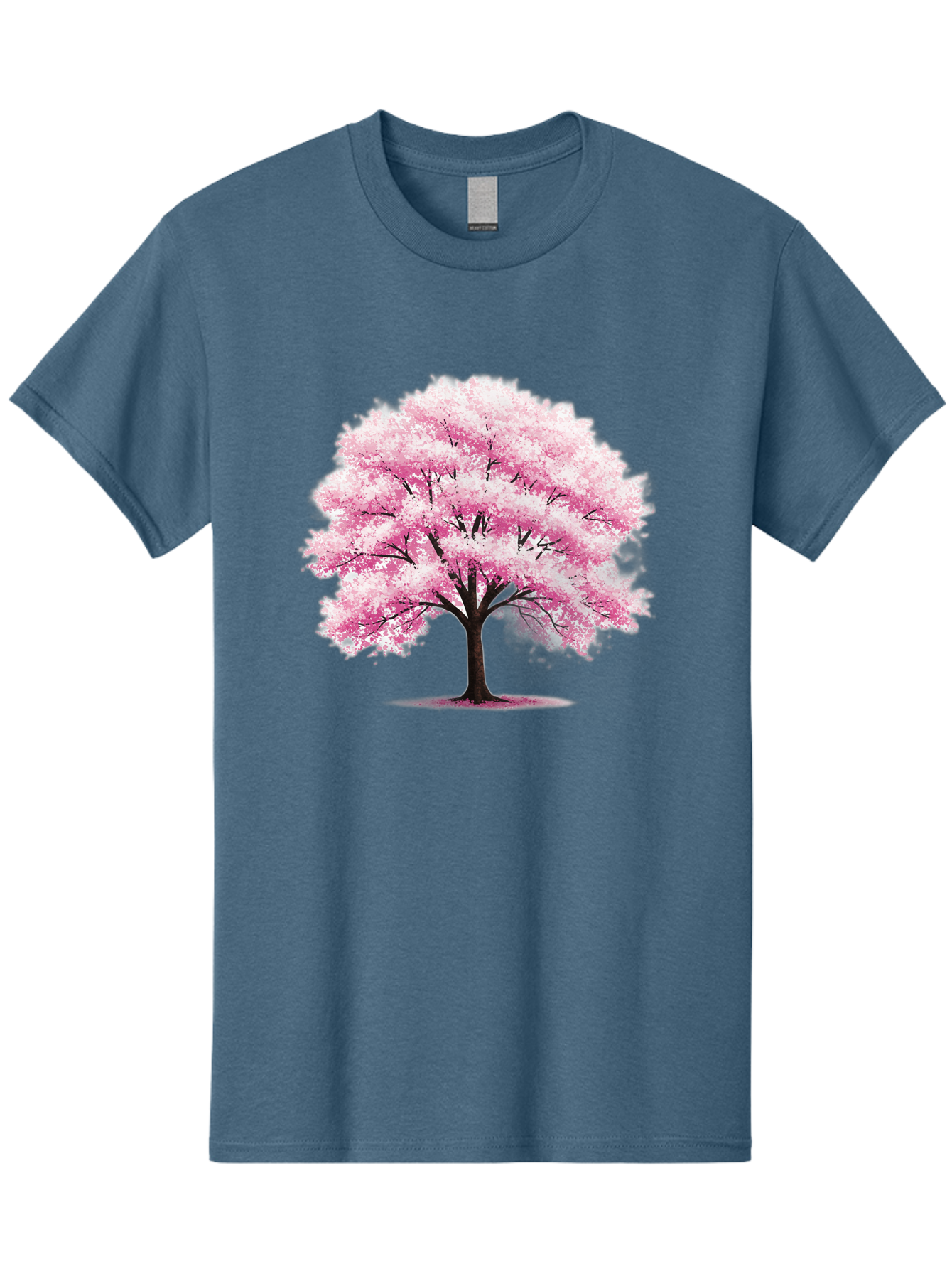 Pink-Cherry-Blossom-Tree-1 Men'S Graphic Tee, 100% Cotton, Comfortable Casual Summer Wear, Machine Washable, Vintage Camera, Old Camera, Antique Camera, Black Camera, Classic Photography, Photography Equipment, Nostalgic Device, Film Camera, Baj166 11