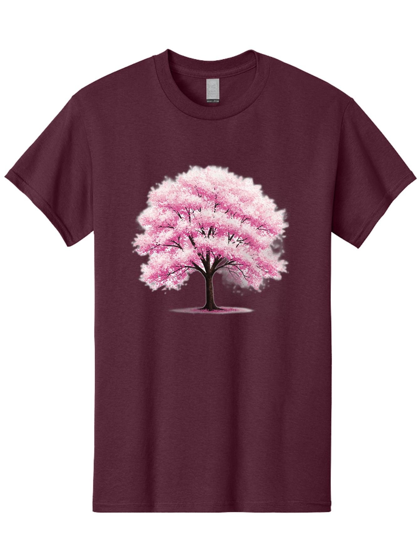 Pink-Cherry-Blossom-Tree-1 Men'S Graphic Tee, 100% Cotton, Comfortable Casual Summer Wear, Machine Washable, Vintage Camera, Old Camera, Antique Camera, Black Camera, Classic Photography, Photography Equipment, Nostalgic Device, Film Camera, Baj166 9